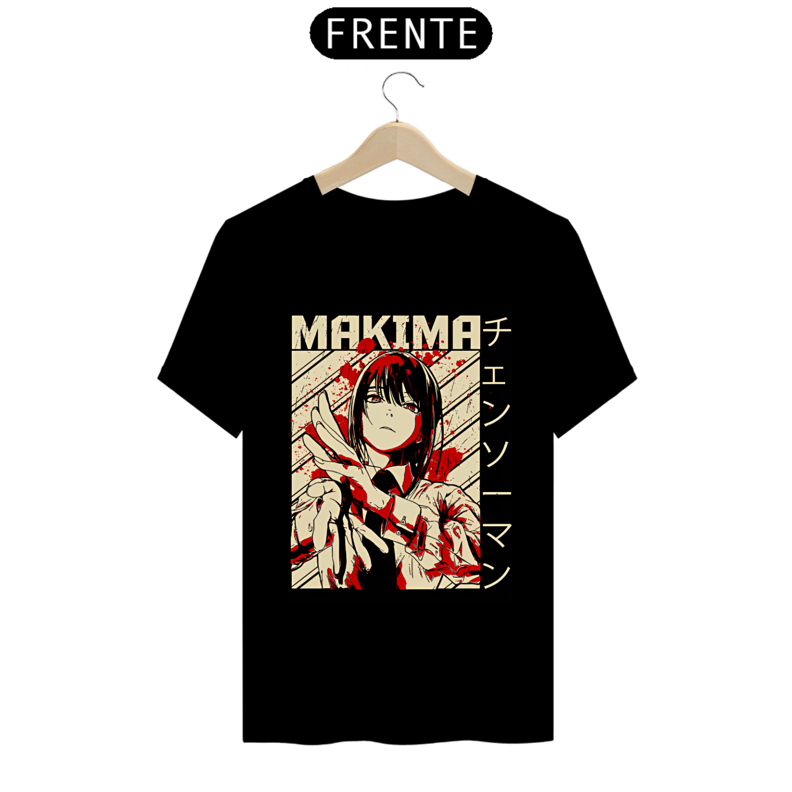 Camiseta - Makima (Chainsaw Man)