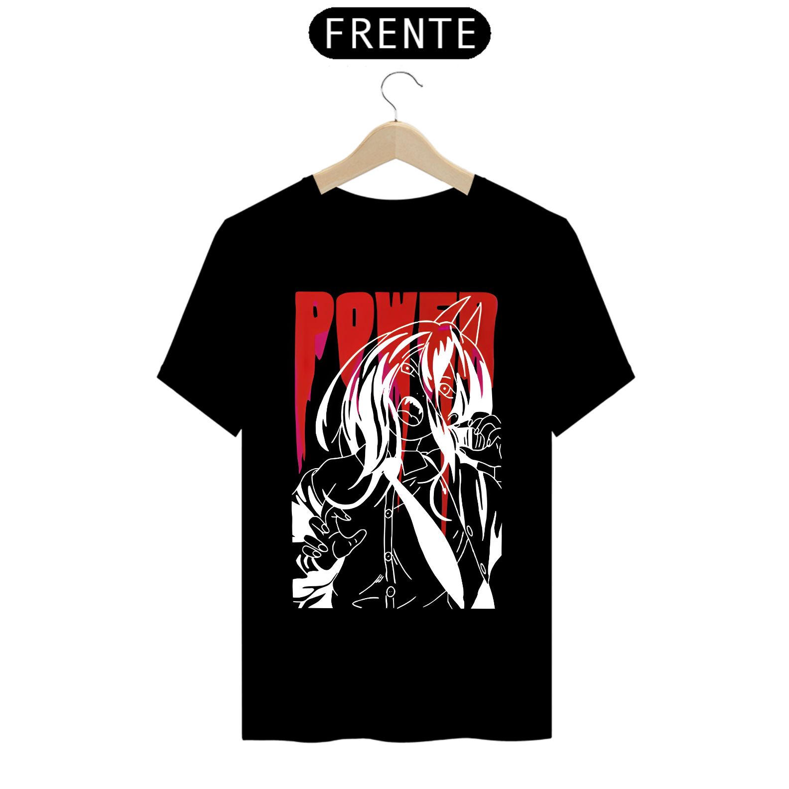 Camiseta - Power (Chainsaw Man)