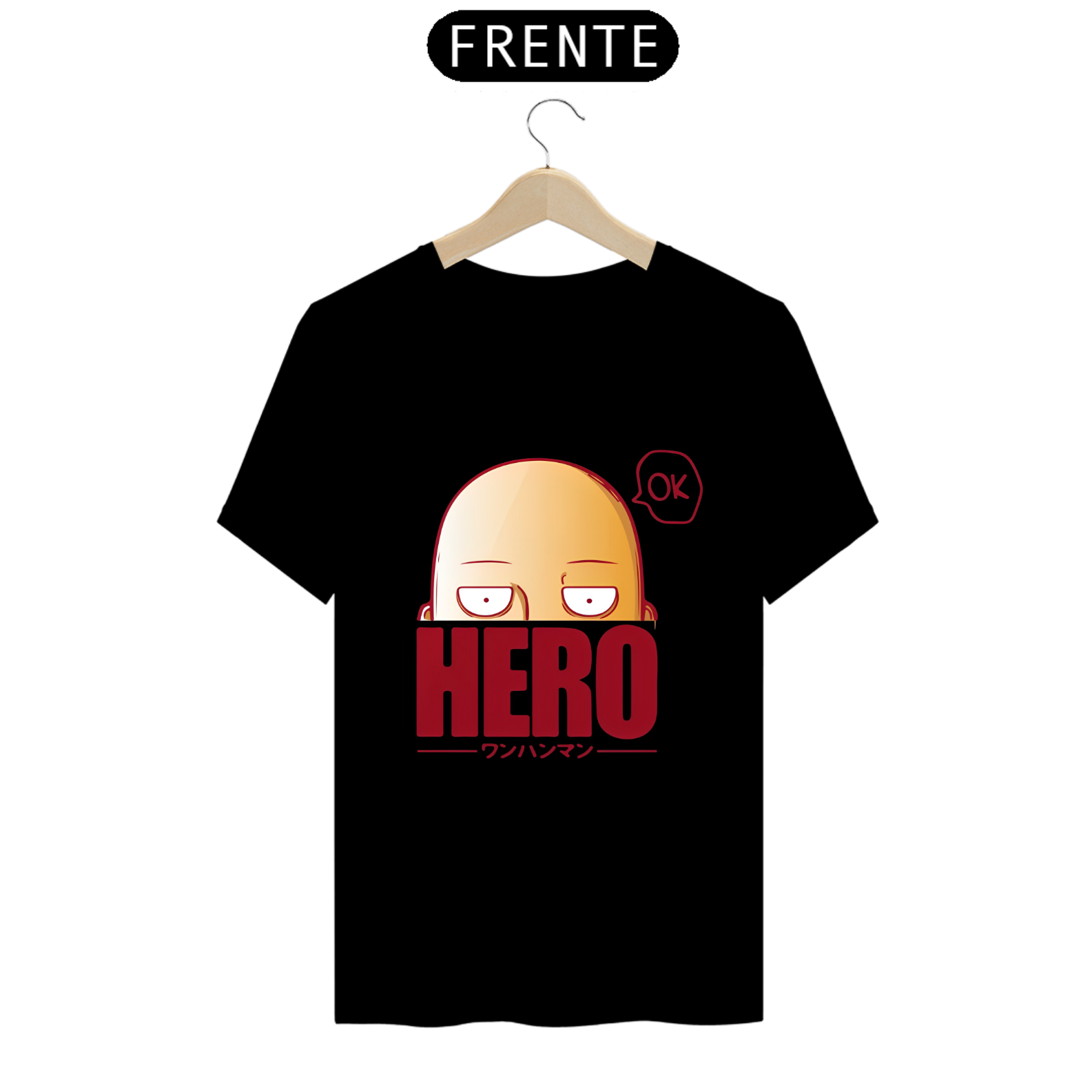 Camiseta - Saitama Ok (One Punch Man)