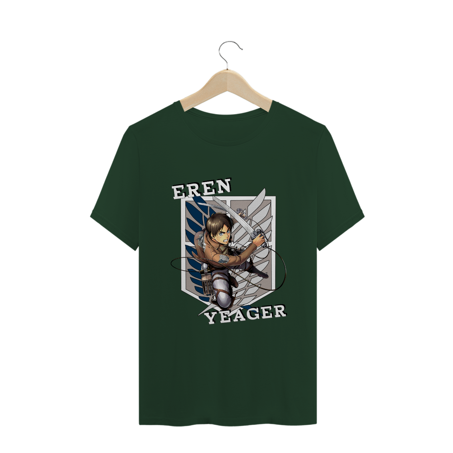 Camisa - Eren Yeager (Attack on Titan)