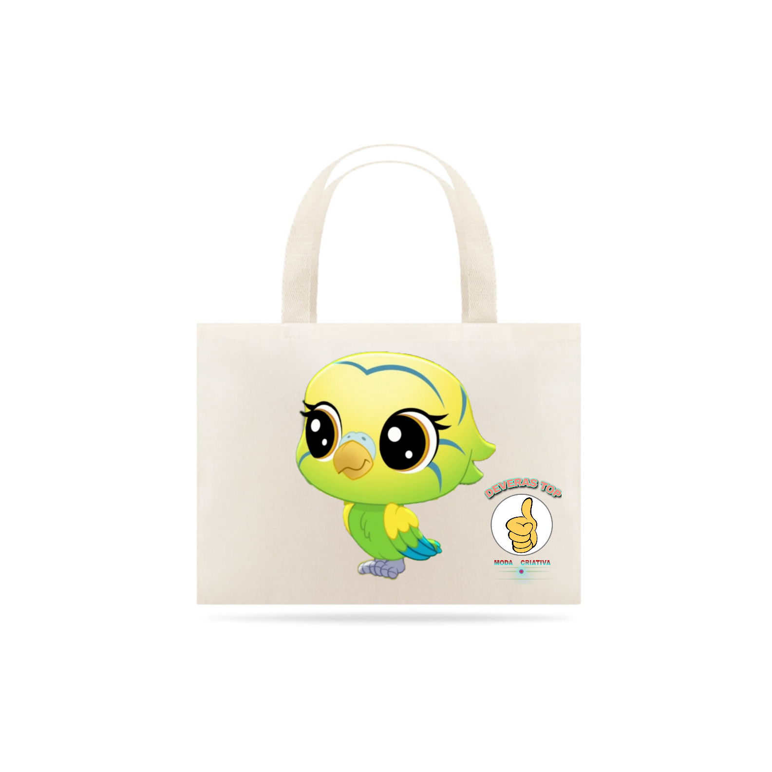 Eco Bag Grande Canarinho Brasileiro