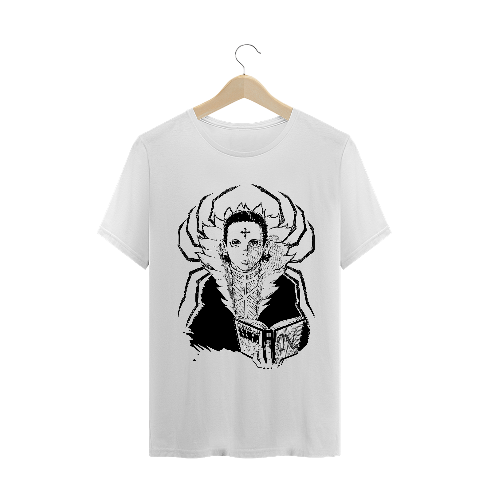 Nome do produto  HunterxHunter - Chrollo (Classic - Estampa Preta)