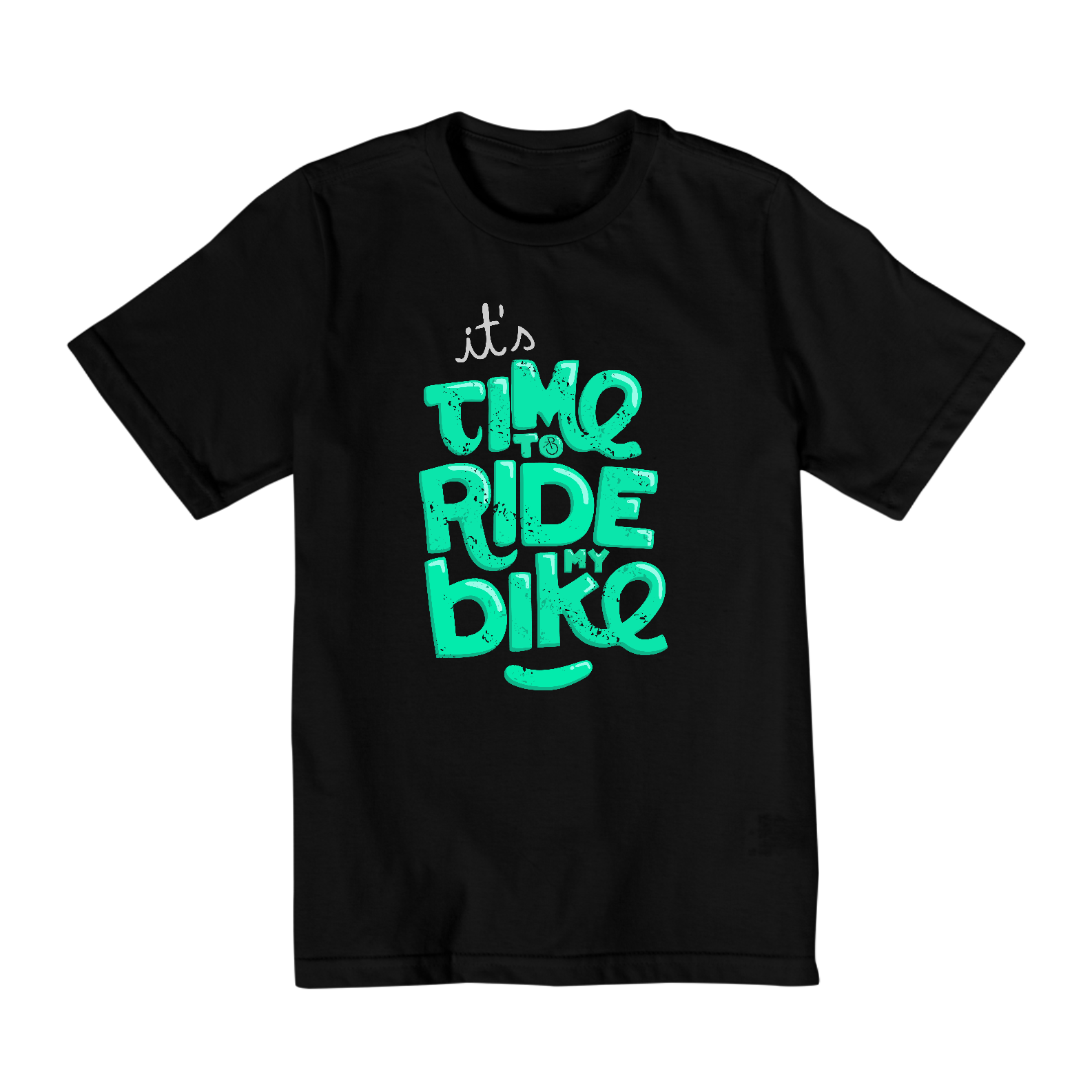 Camiseta Quality Infantil (10 a 14) IT'S TIME TO RIDE MY BIKE