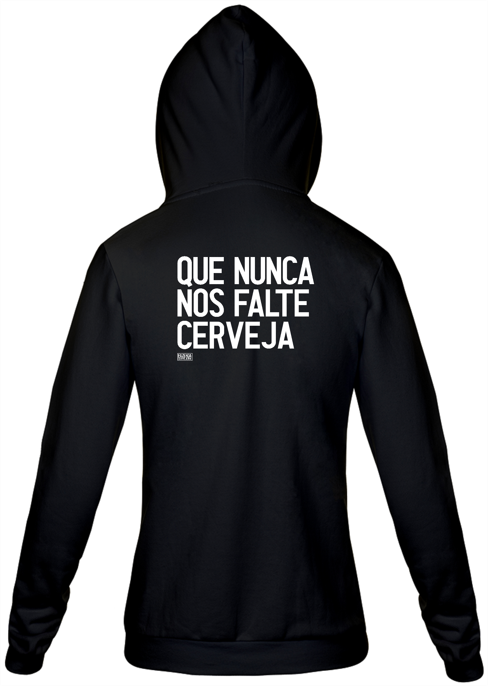 Moletom com Zíper - Que nunca nos falte cerveja