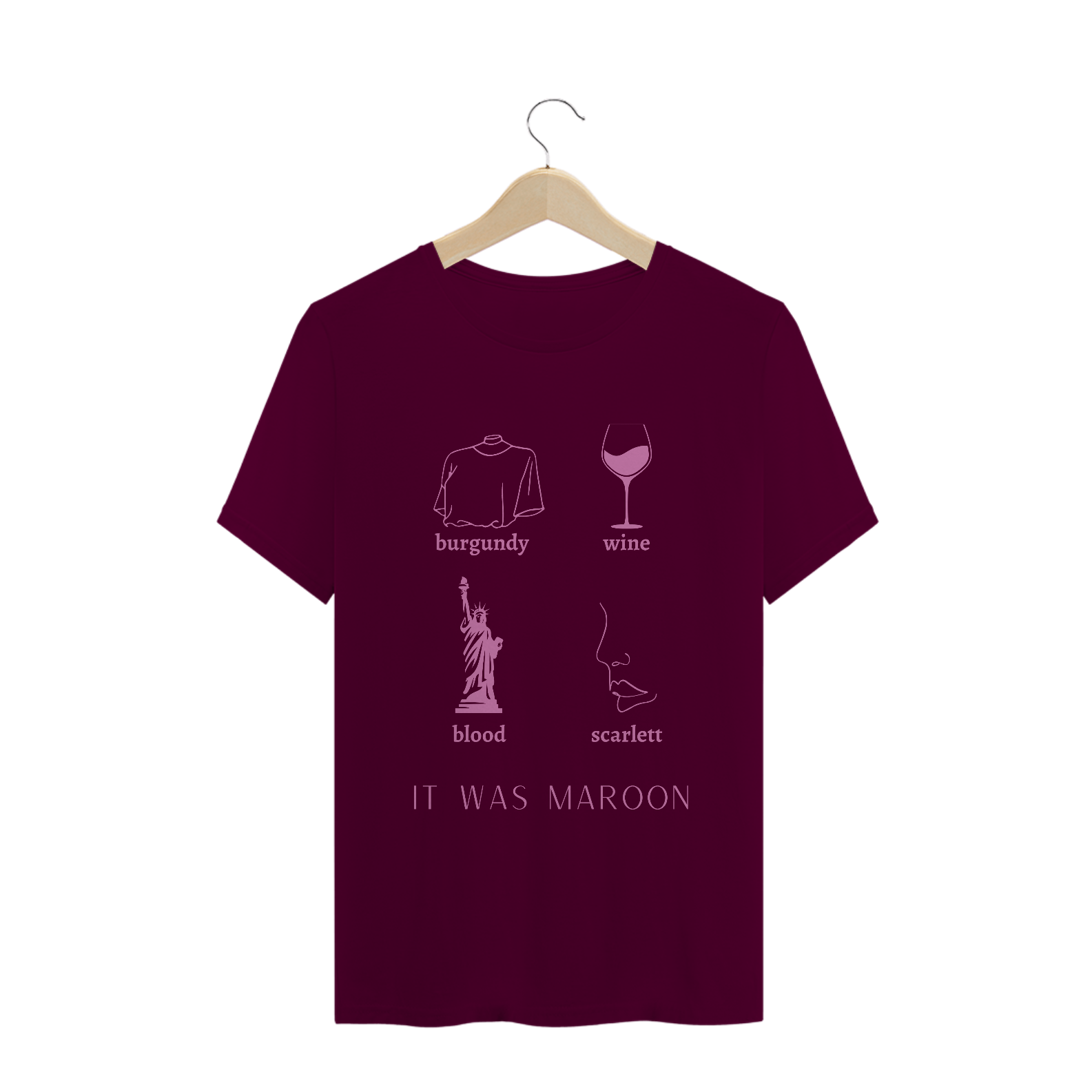 Maroon Taylor Swift- T-short