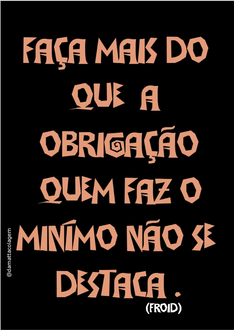 Faça mais do que a obrigação