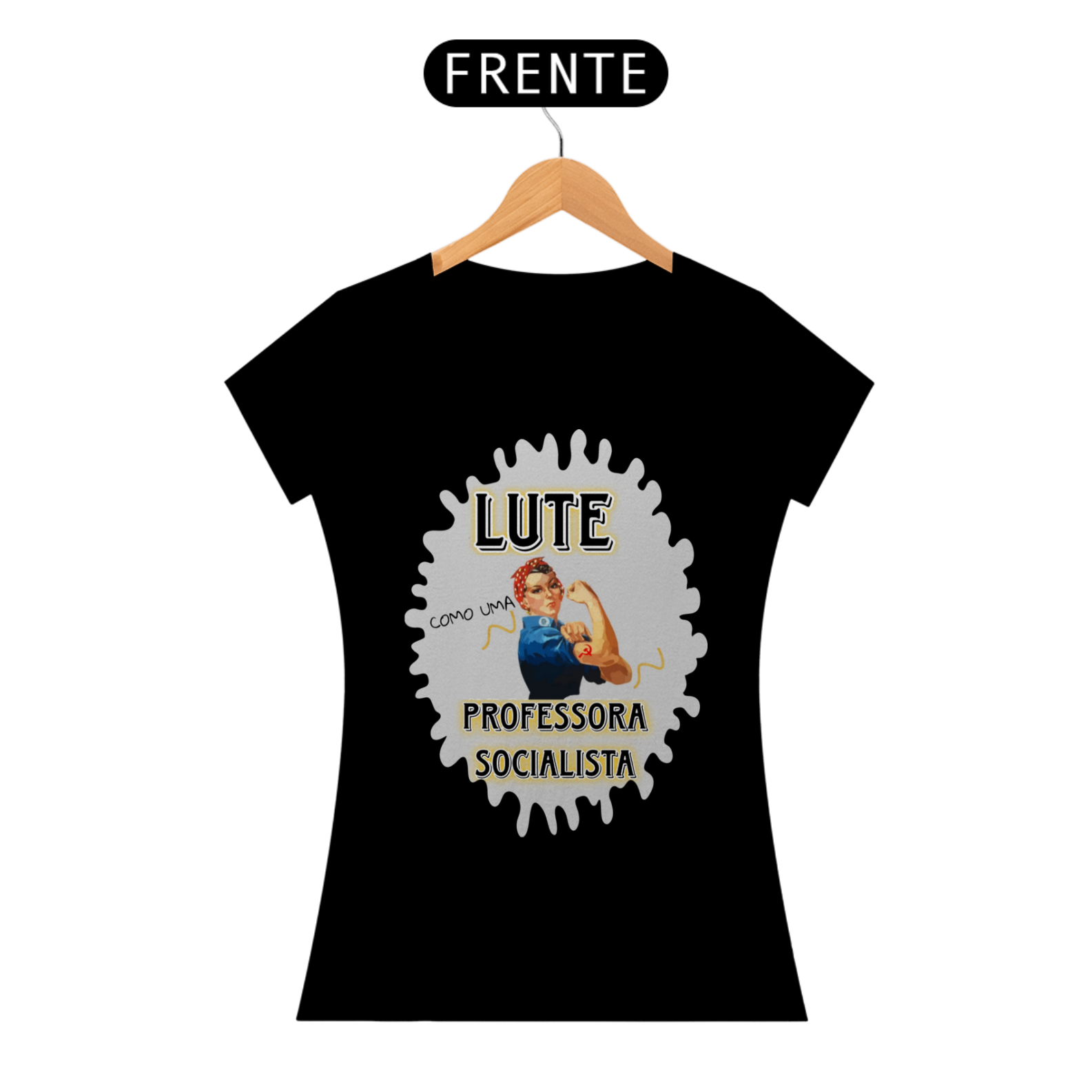 Lute como uma professora