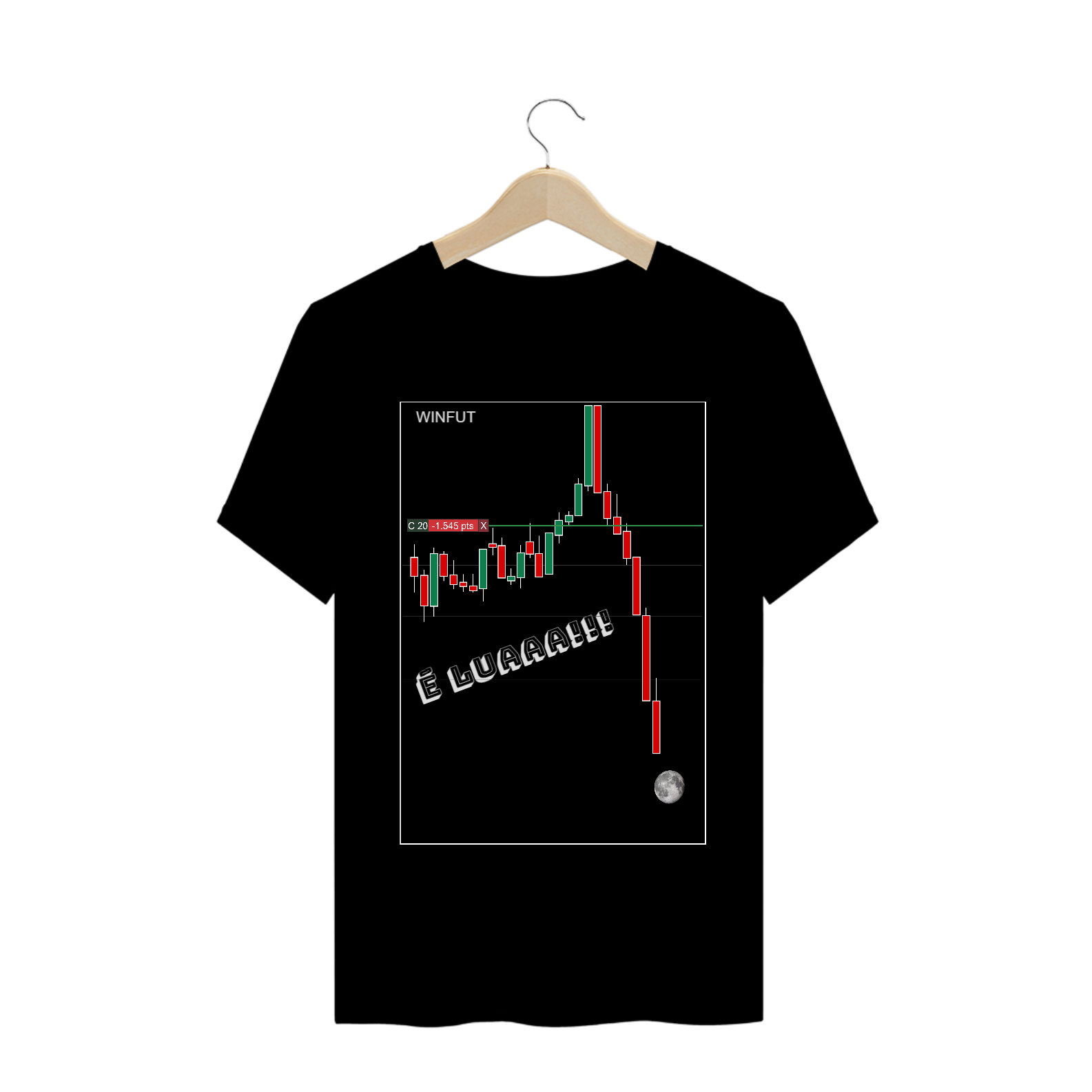 Camiseta Trade É Lua