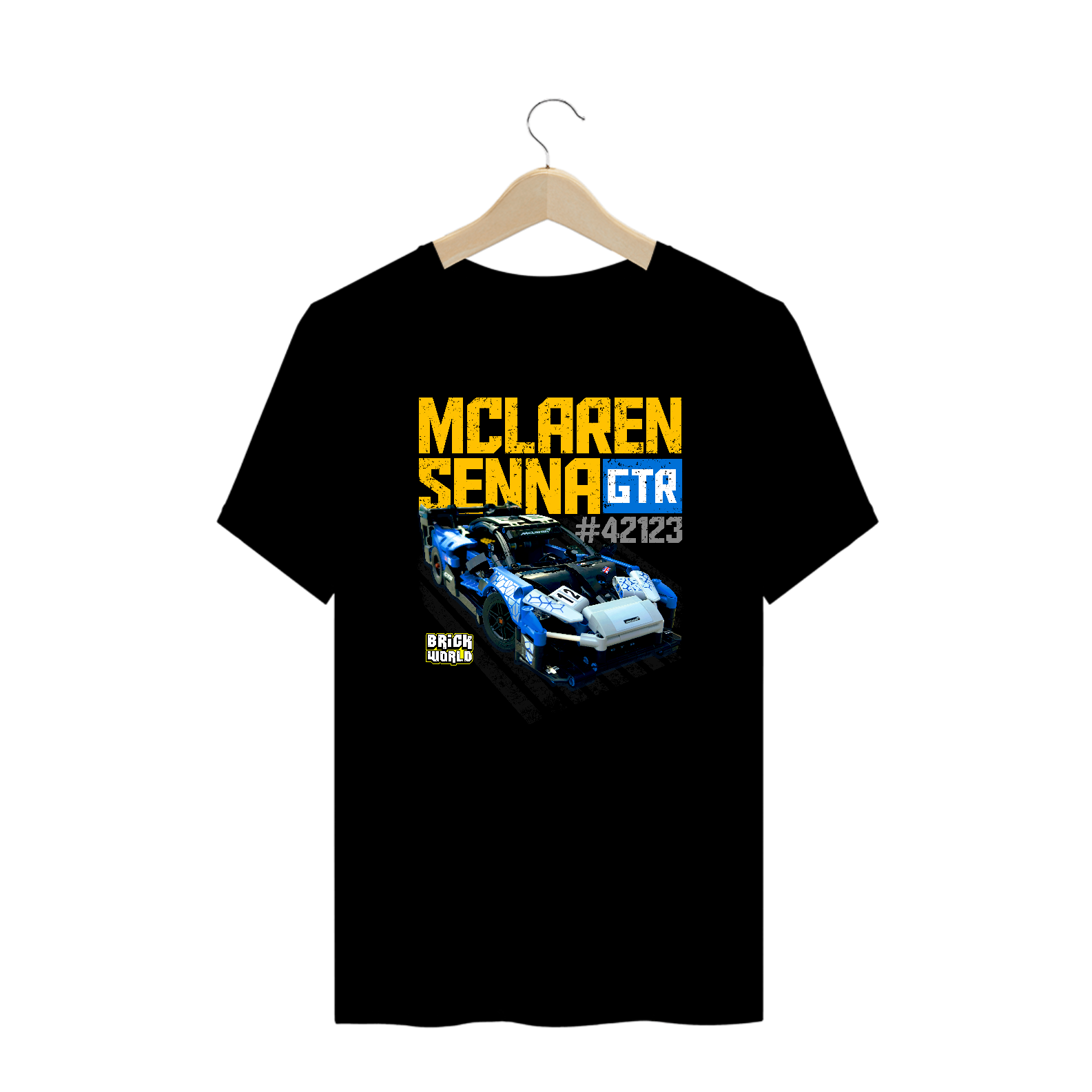 Camiseta Plus Size - McLaren Senna GTR