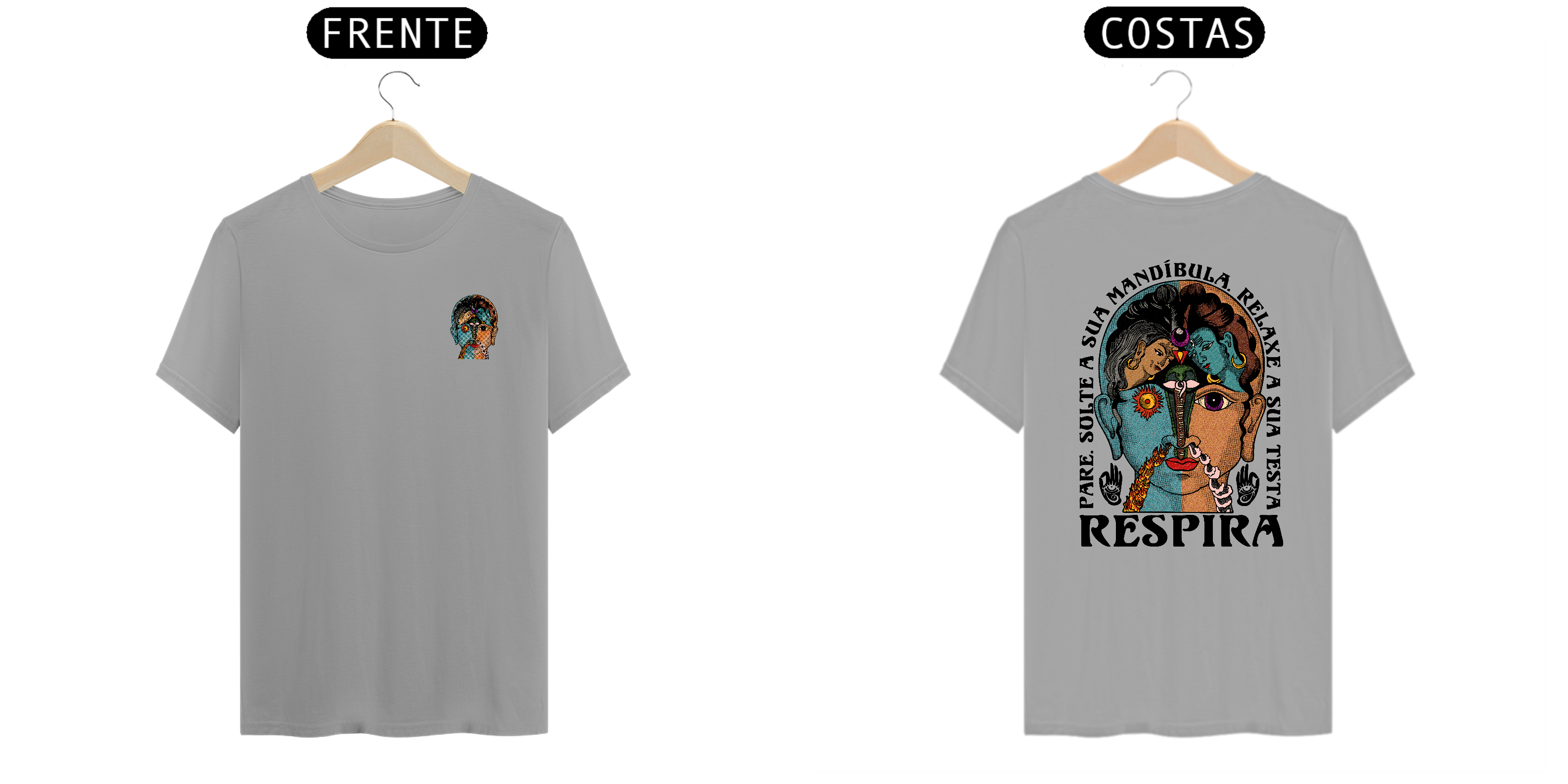 T-Shirt Coolors - Respira!