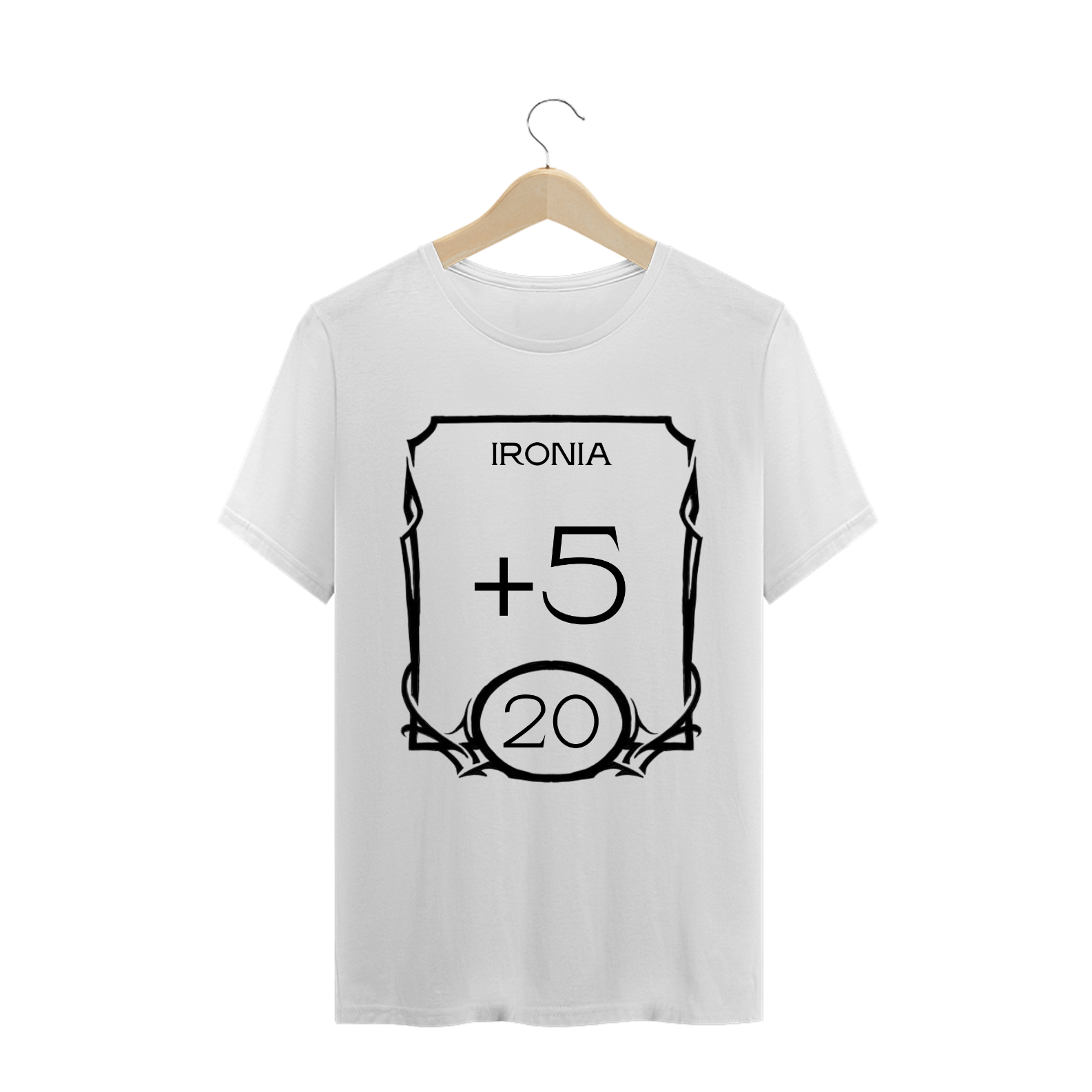 Camiseta Atributo Ironia