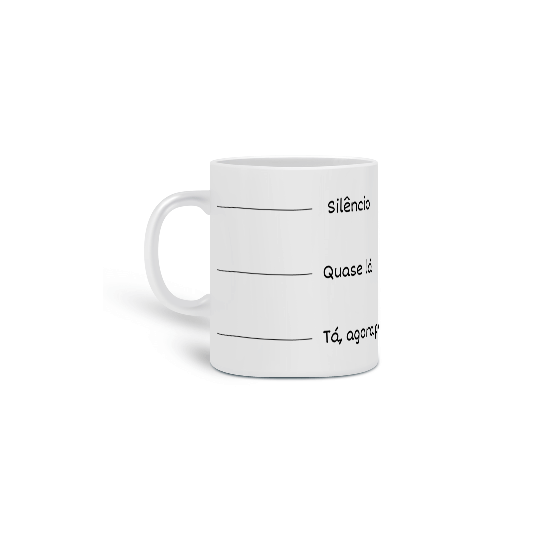 Caneca Silêncio