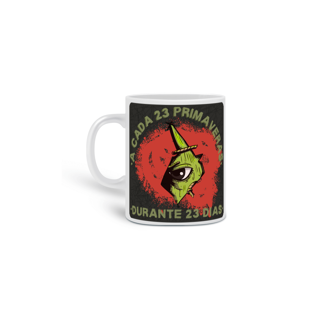 Caneca Olhos Famintos - Arte by: @deivolart