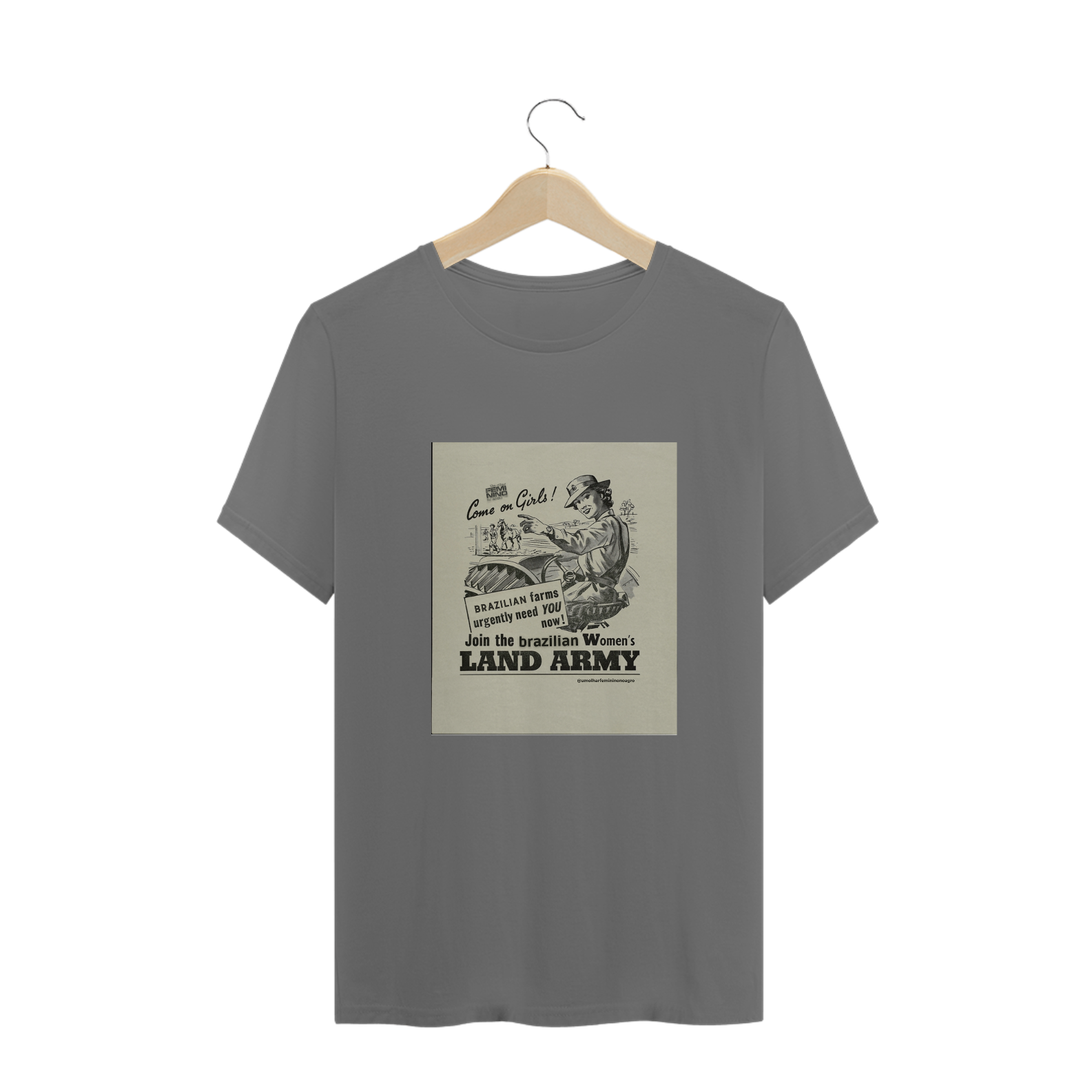 T-shirt Estonada: Come On Girls! Uniforme #brazilianlandarmy