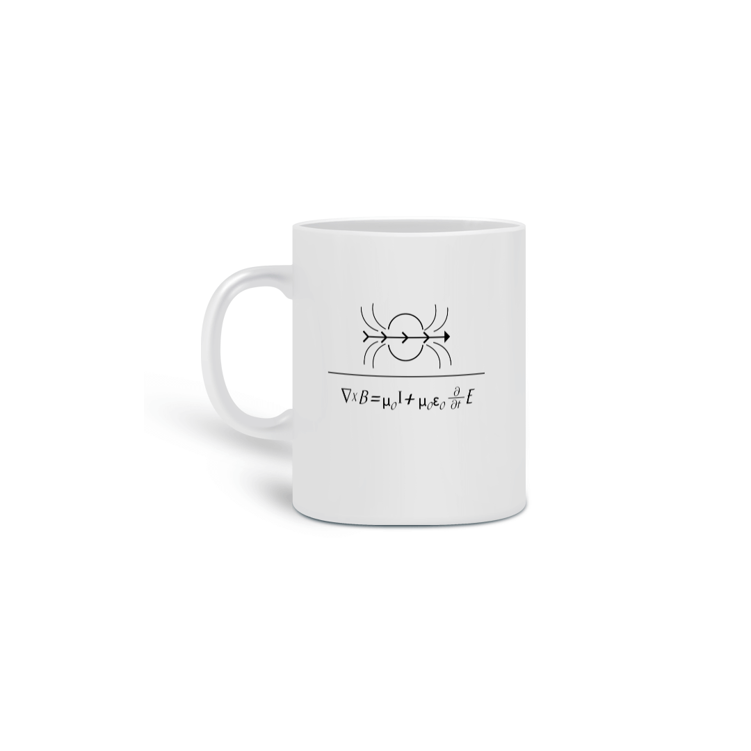 Caneca Lei de Ampère - Coleção Equações