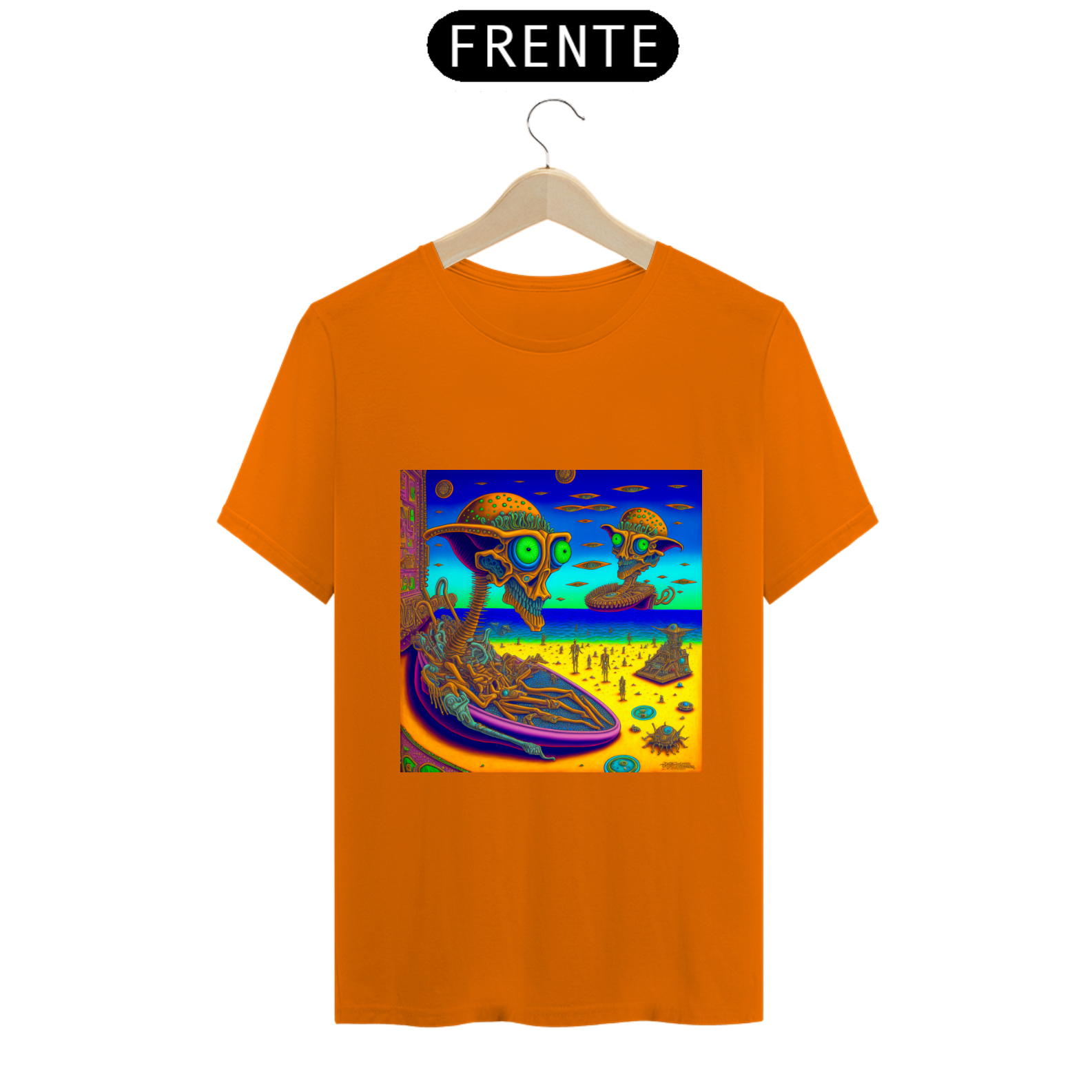 Caveira Alienígena - Coleção Surrealista