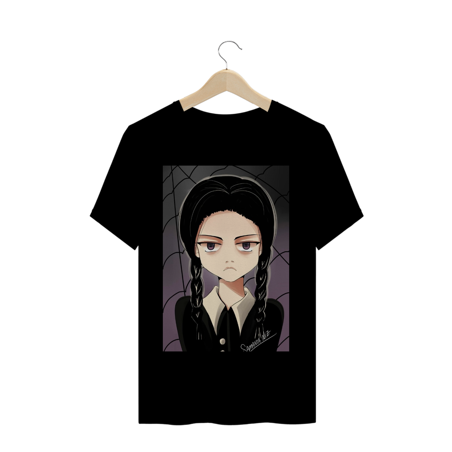 Nome do produto: wandinha addams camiseta 