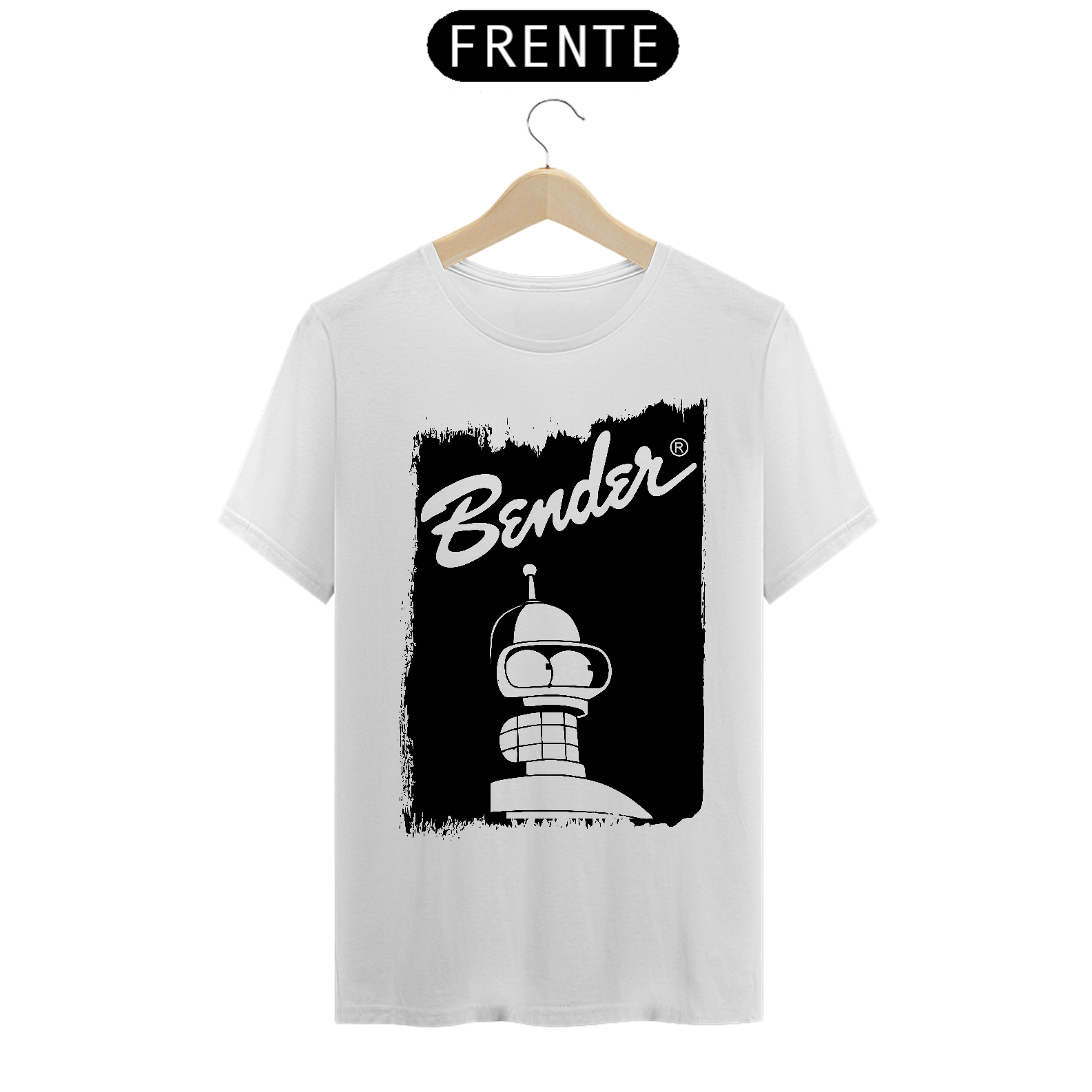 Bender Camiseta Masculina Clara