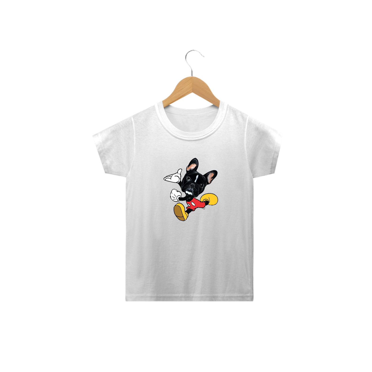 Bullmickey French Camiseta Infantil Unissex