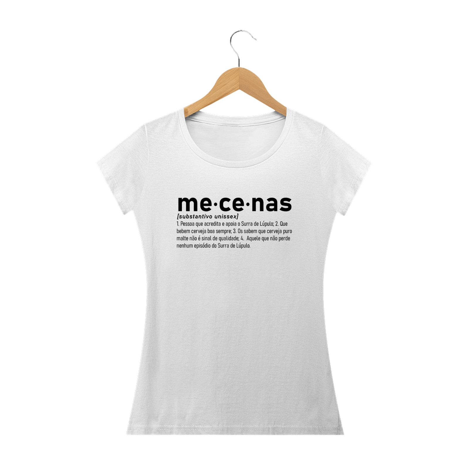 T-Shirt Long Babylook - Mecenas