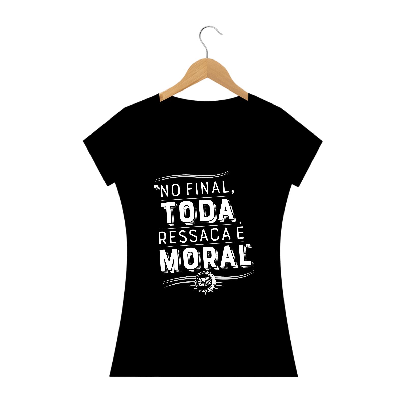 Ressaca Moral | Long babylook escura