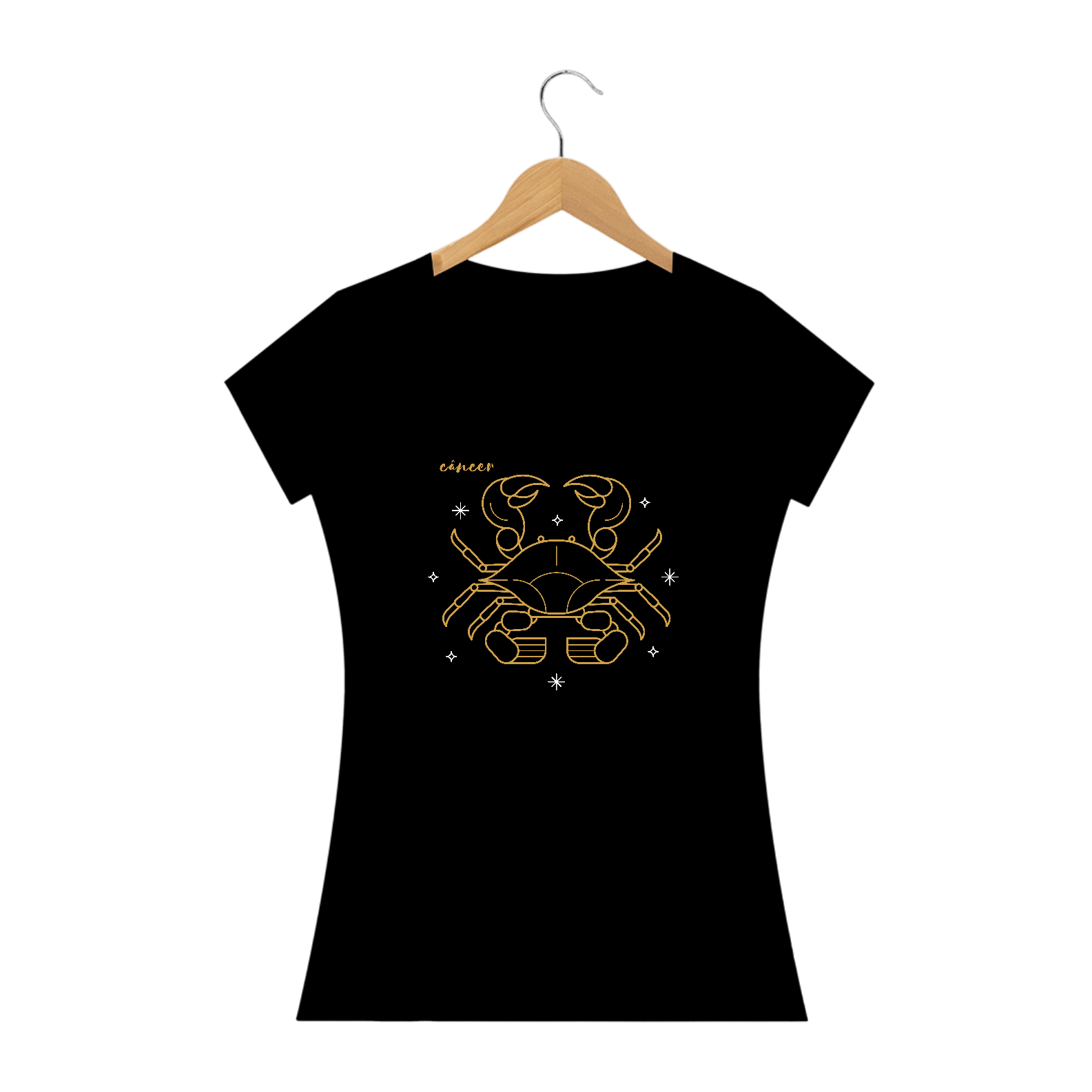 Camiseta Baby Look Long Signos Câncer
