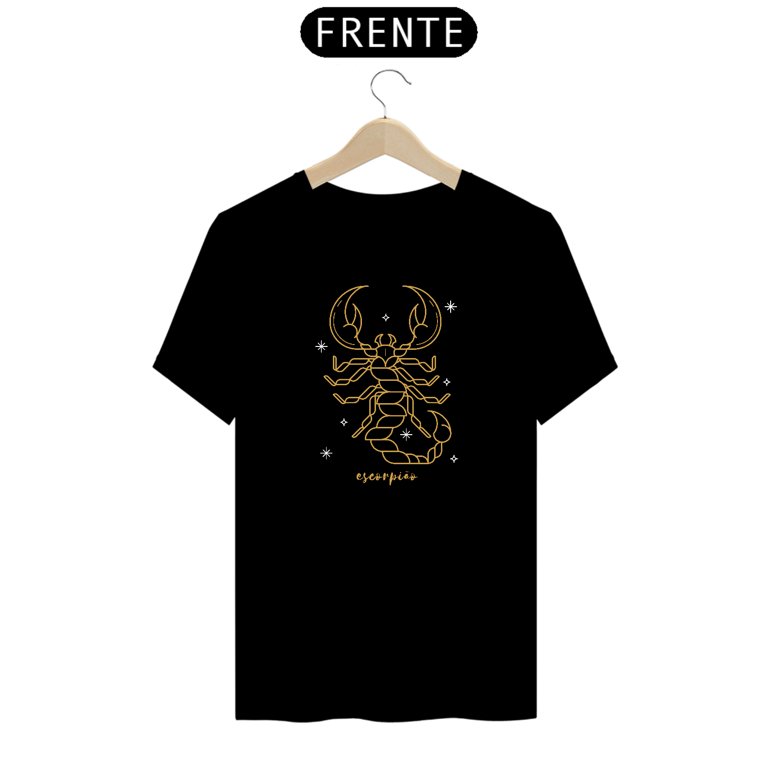 Camiseta Masculina Signos Escorpião