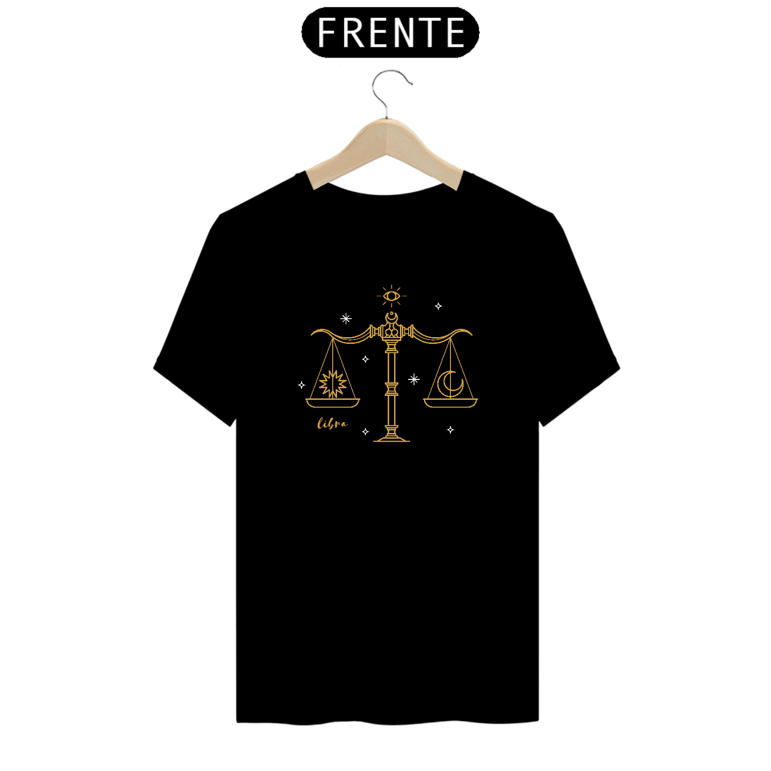 Camiseta Masculina Signos Libra