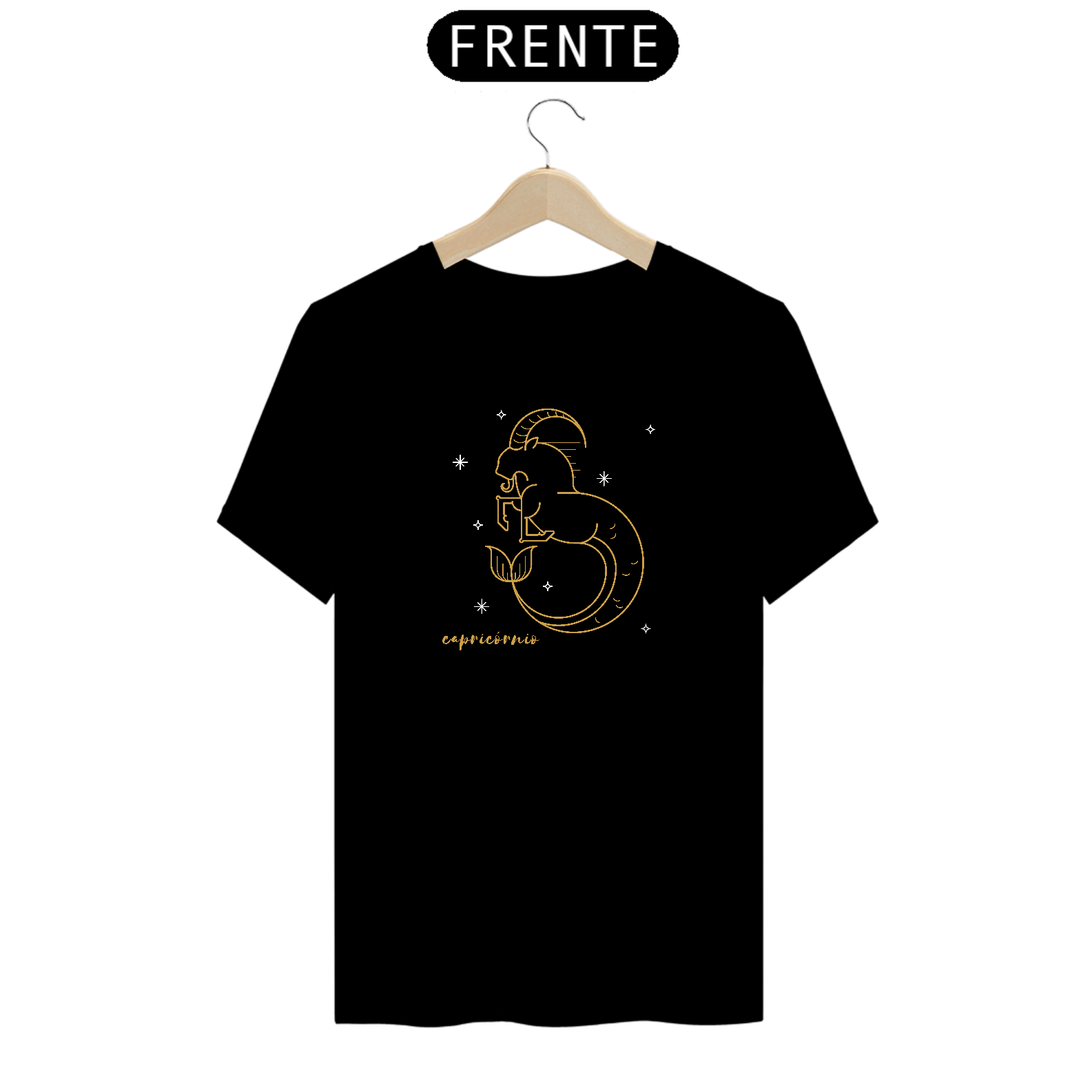 Camiseta Masculina Signos Capricórnio