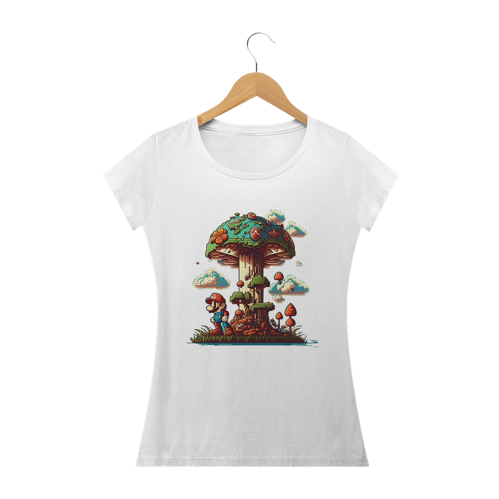 Camiseta Classic Mario World 
