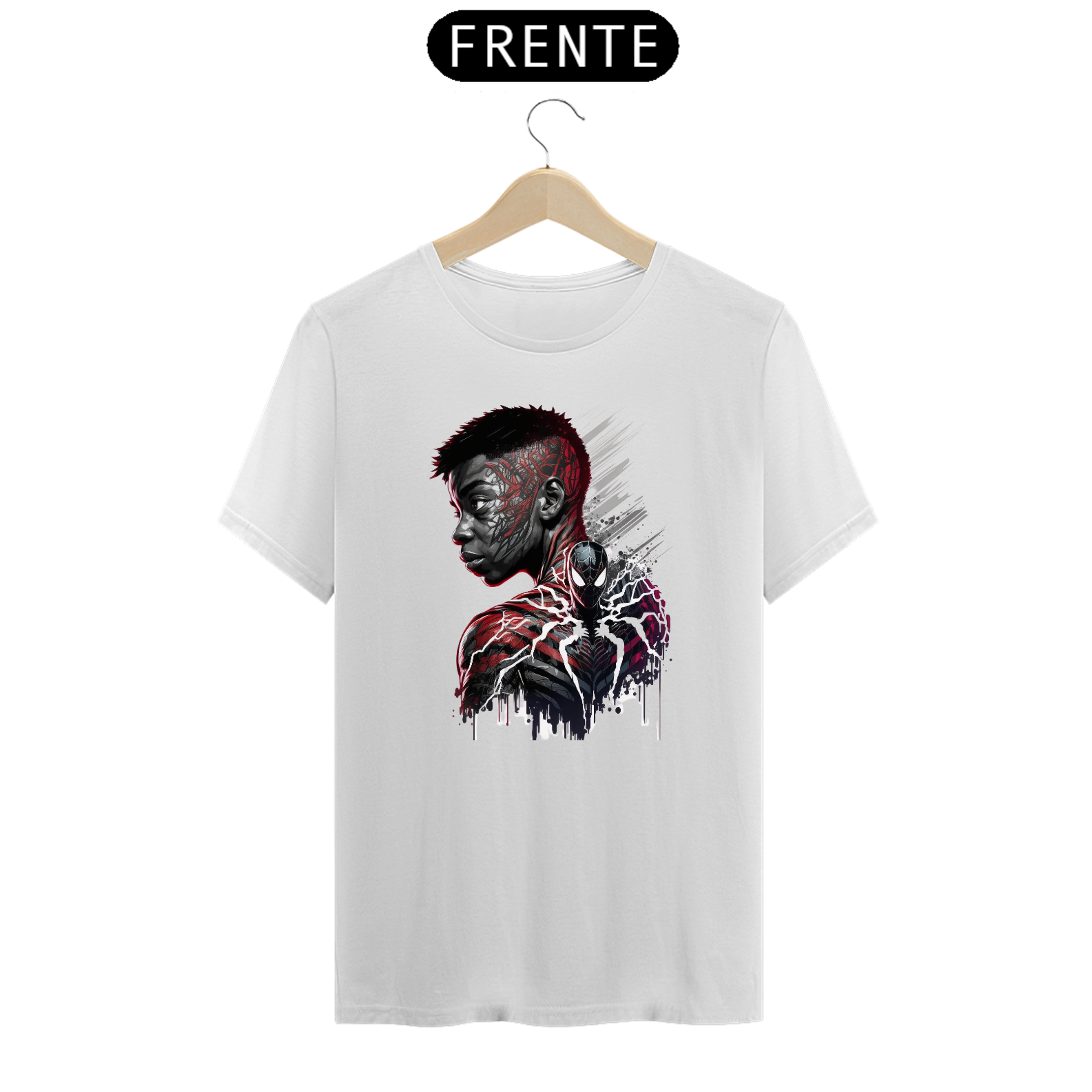 Nome do produto: Camiseta Classic Miles Morales Spider Man