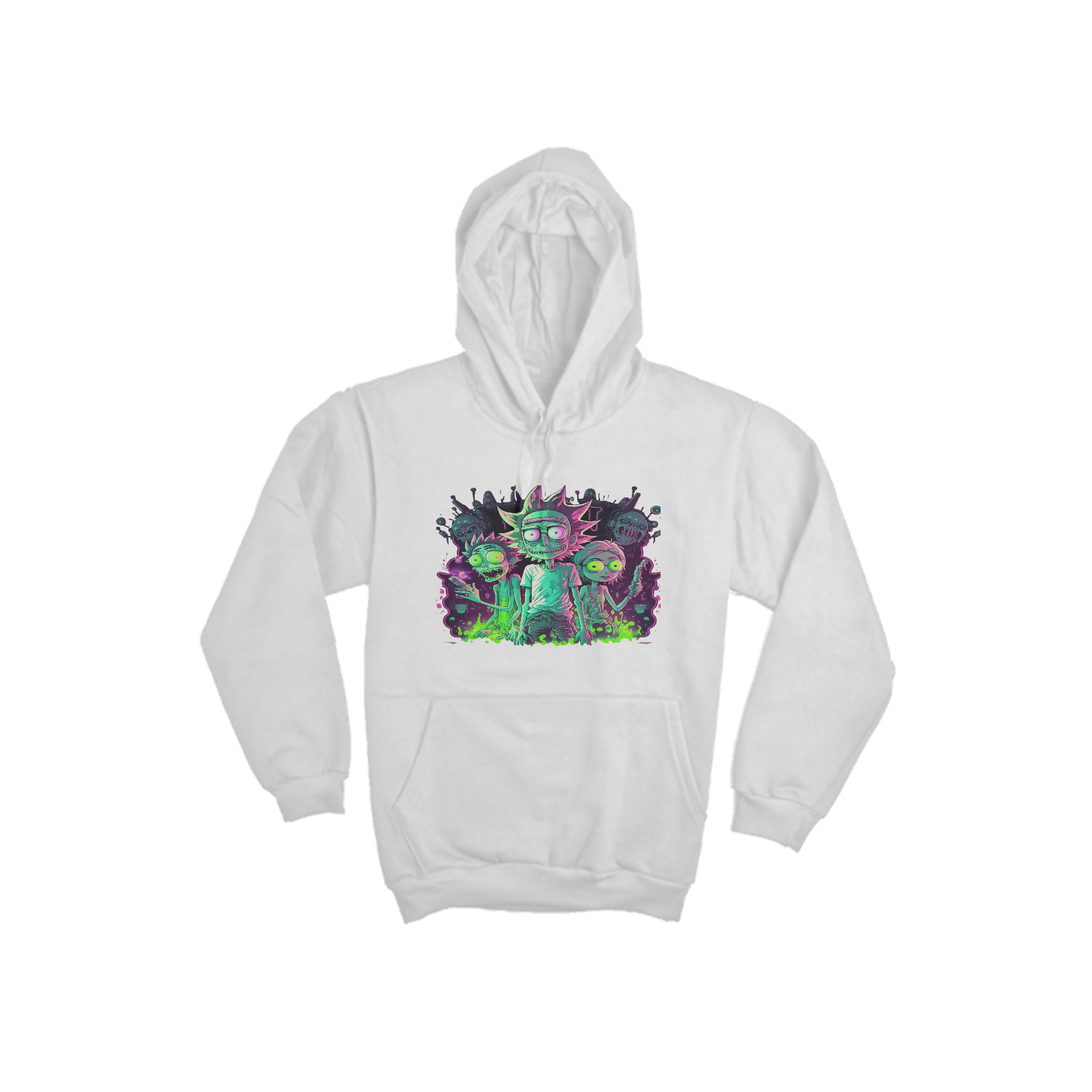 Moletom Canguru Ricky and Morty