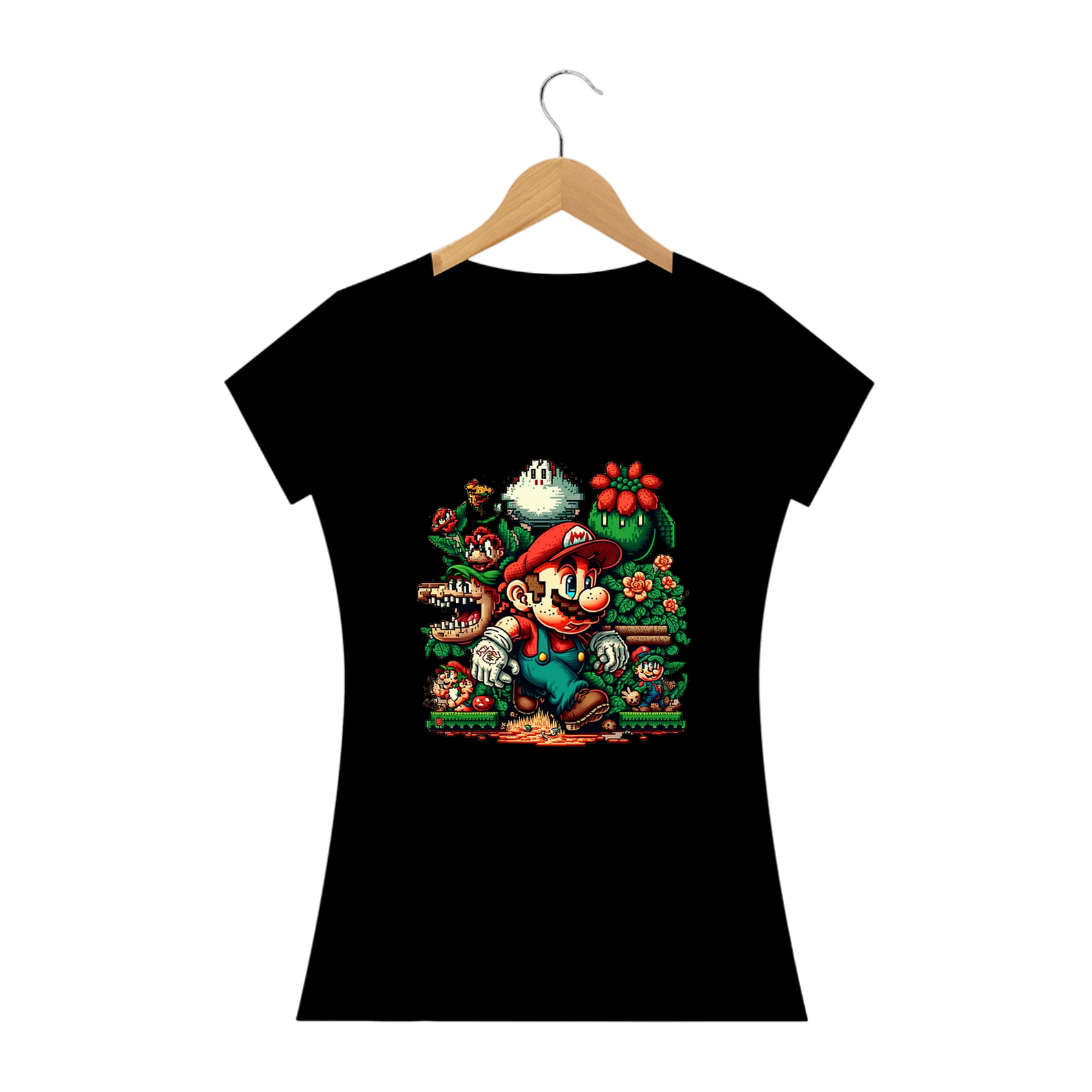Camiseta Prime Mario Garden