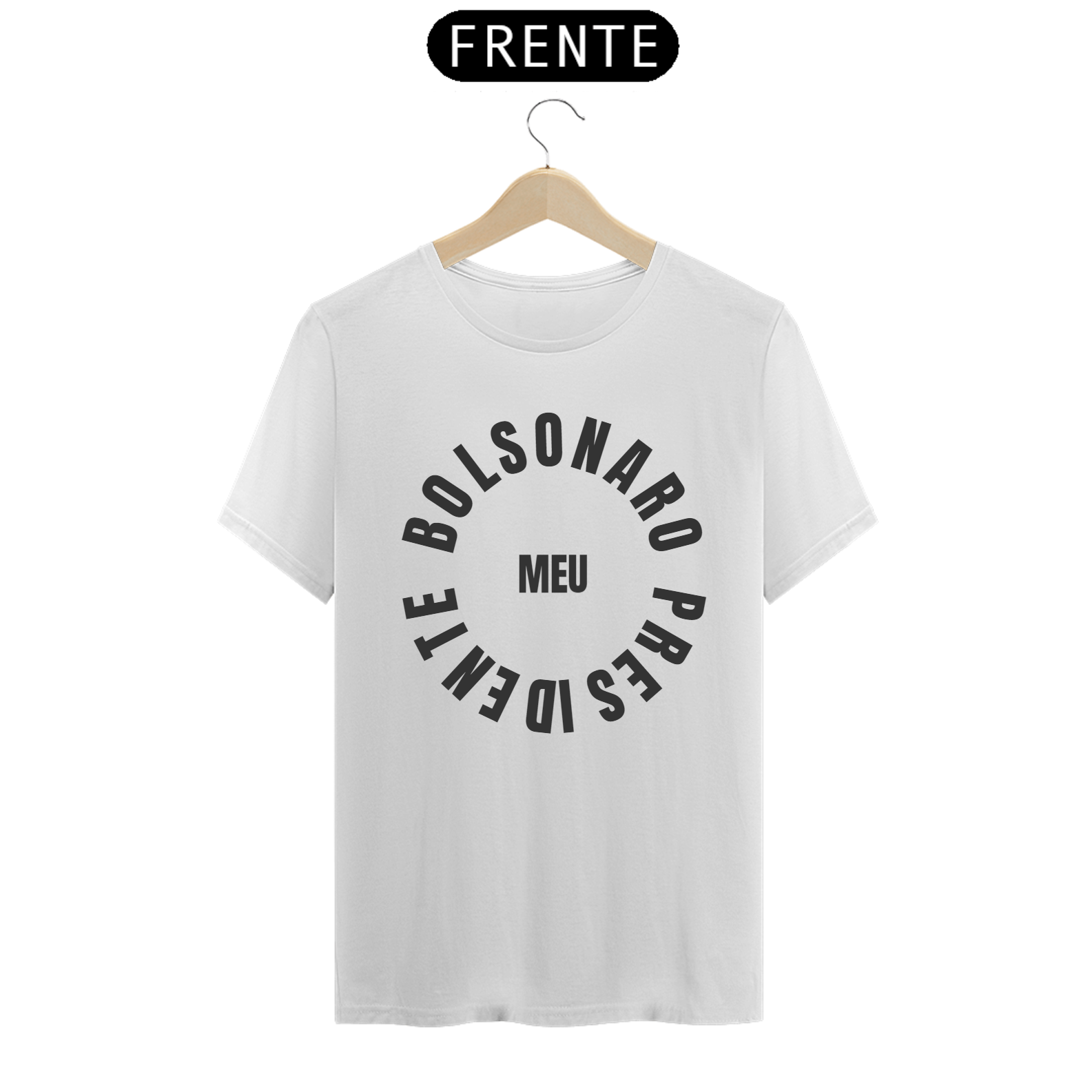 CAMISETA MASCULINA  BOLSONARO MEU PRESIDENTE