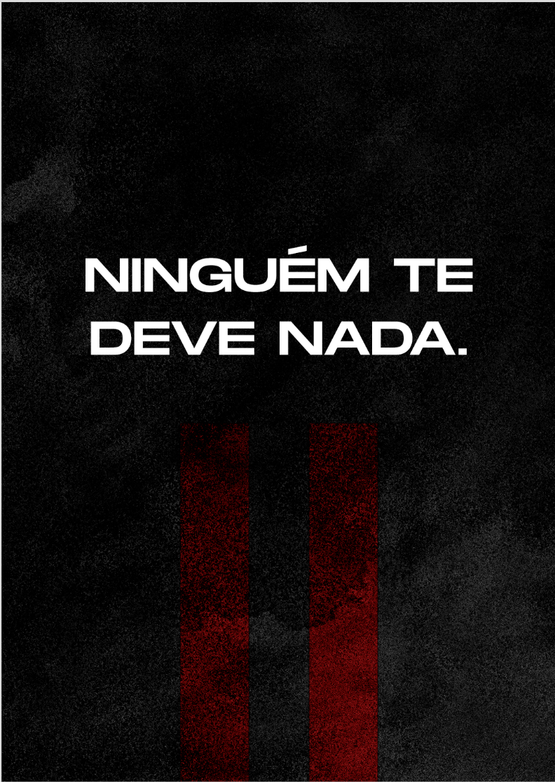 Poster - Ninguém te deve nada