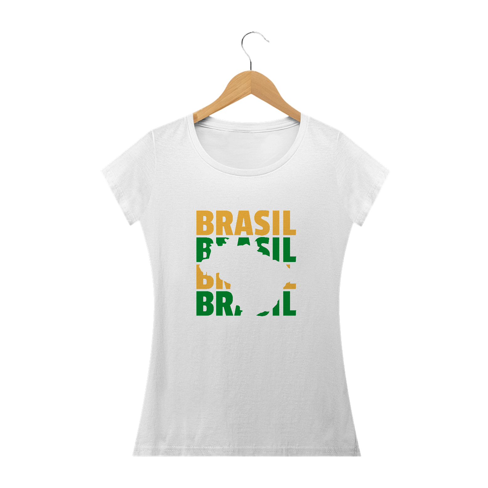 T-Shirt Brasil Feminina