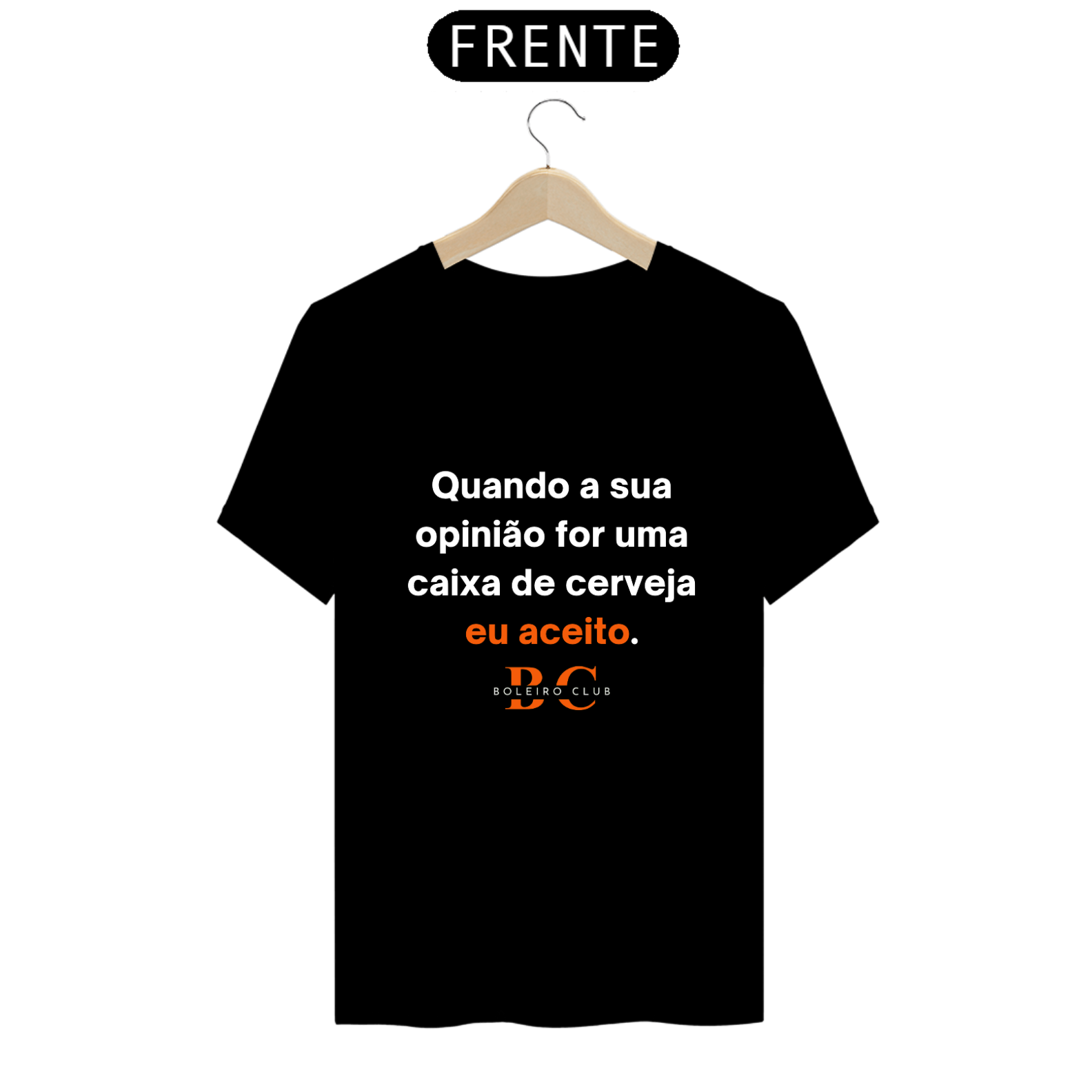 Camiseta - Quando a sua opinião
