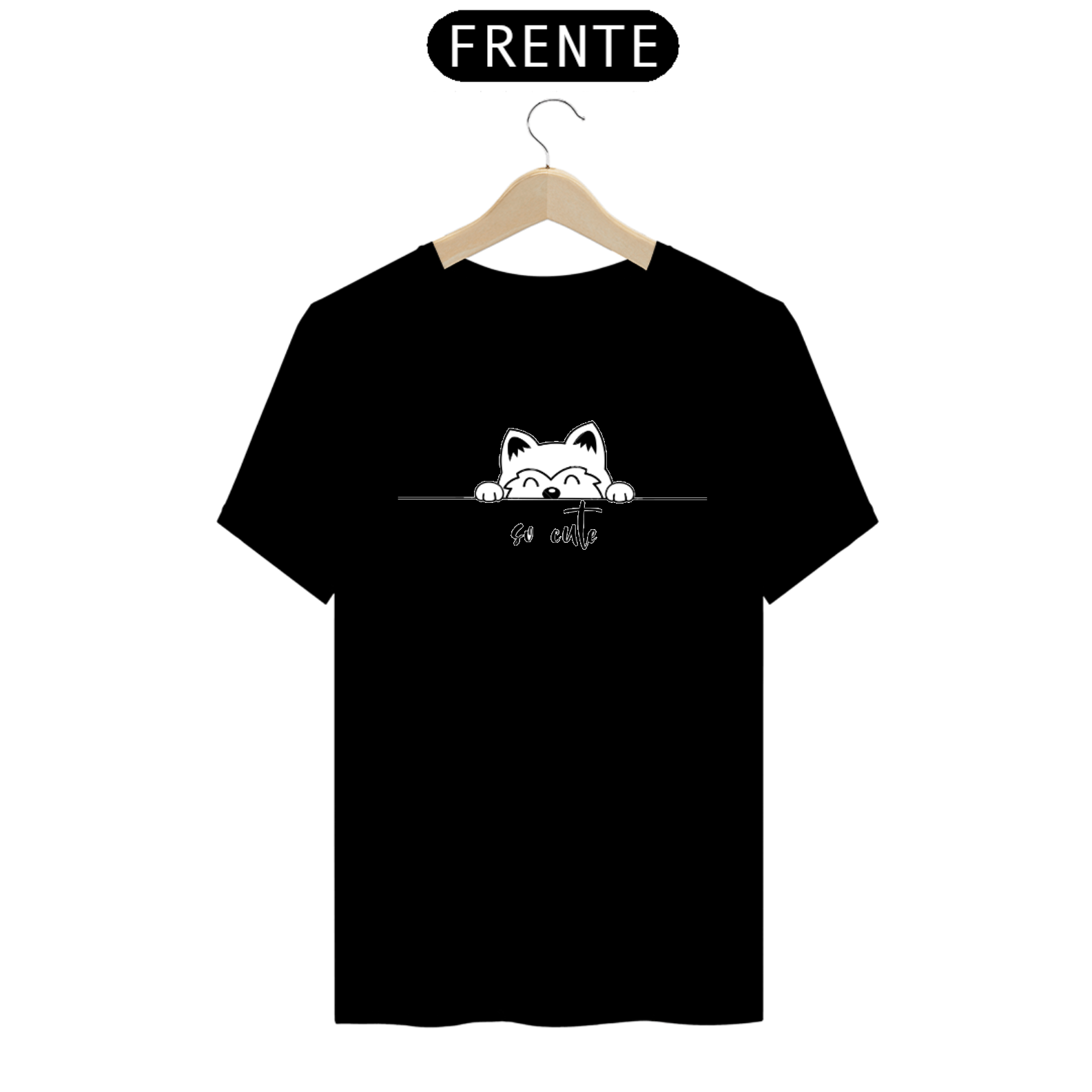 Camiseta Dog/So Cute