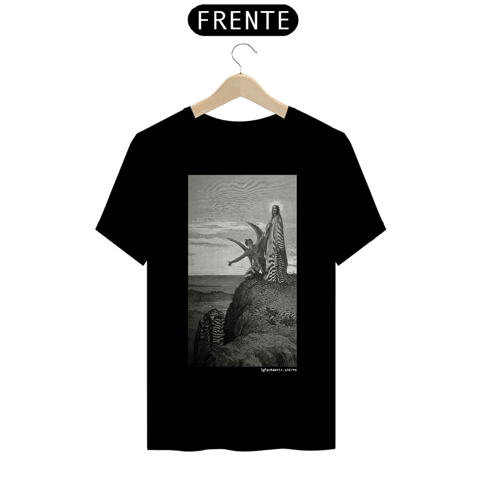 Camiseta Tentação de Cristo