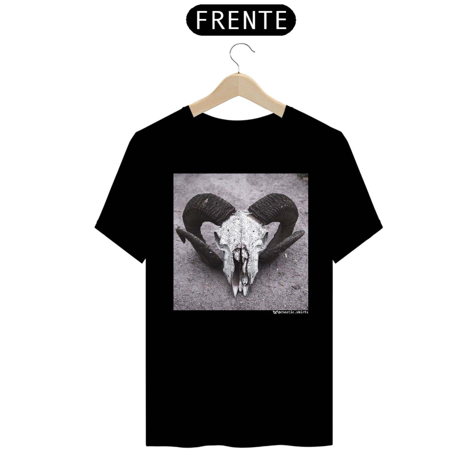 Camiseta Baphomet Skull