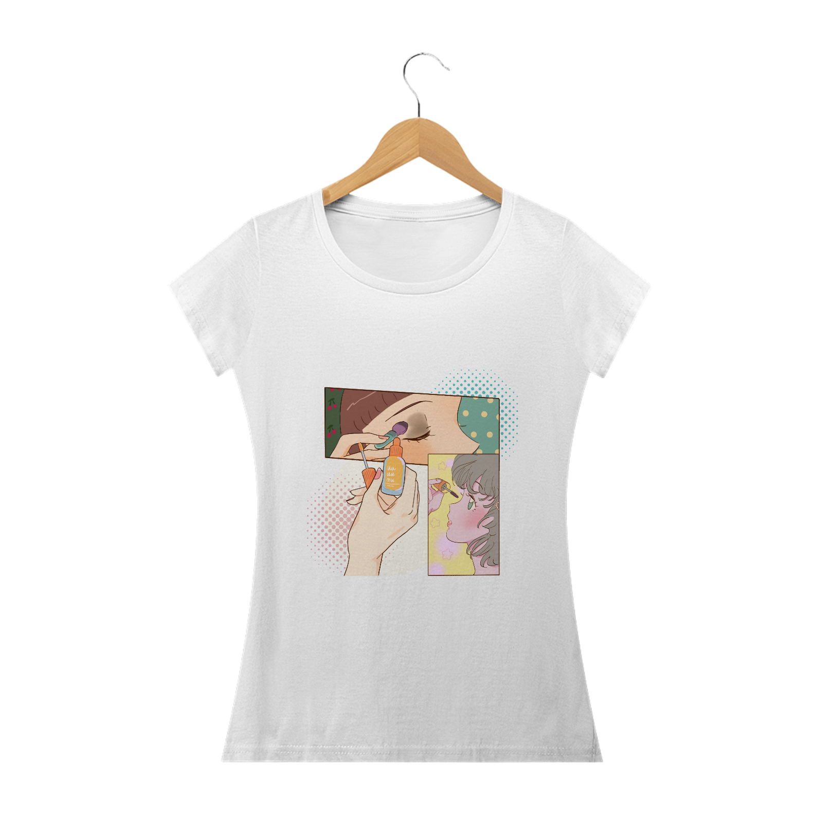 T-shirt baby long Quadrinhos