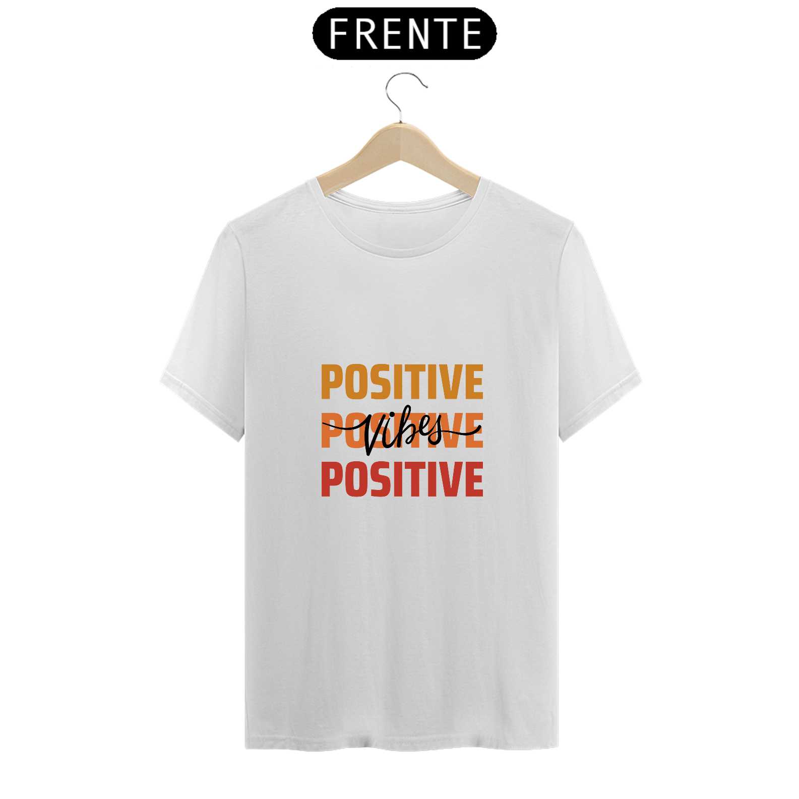 T-shirt Classic Positive vibes