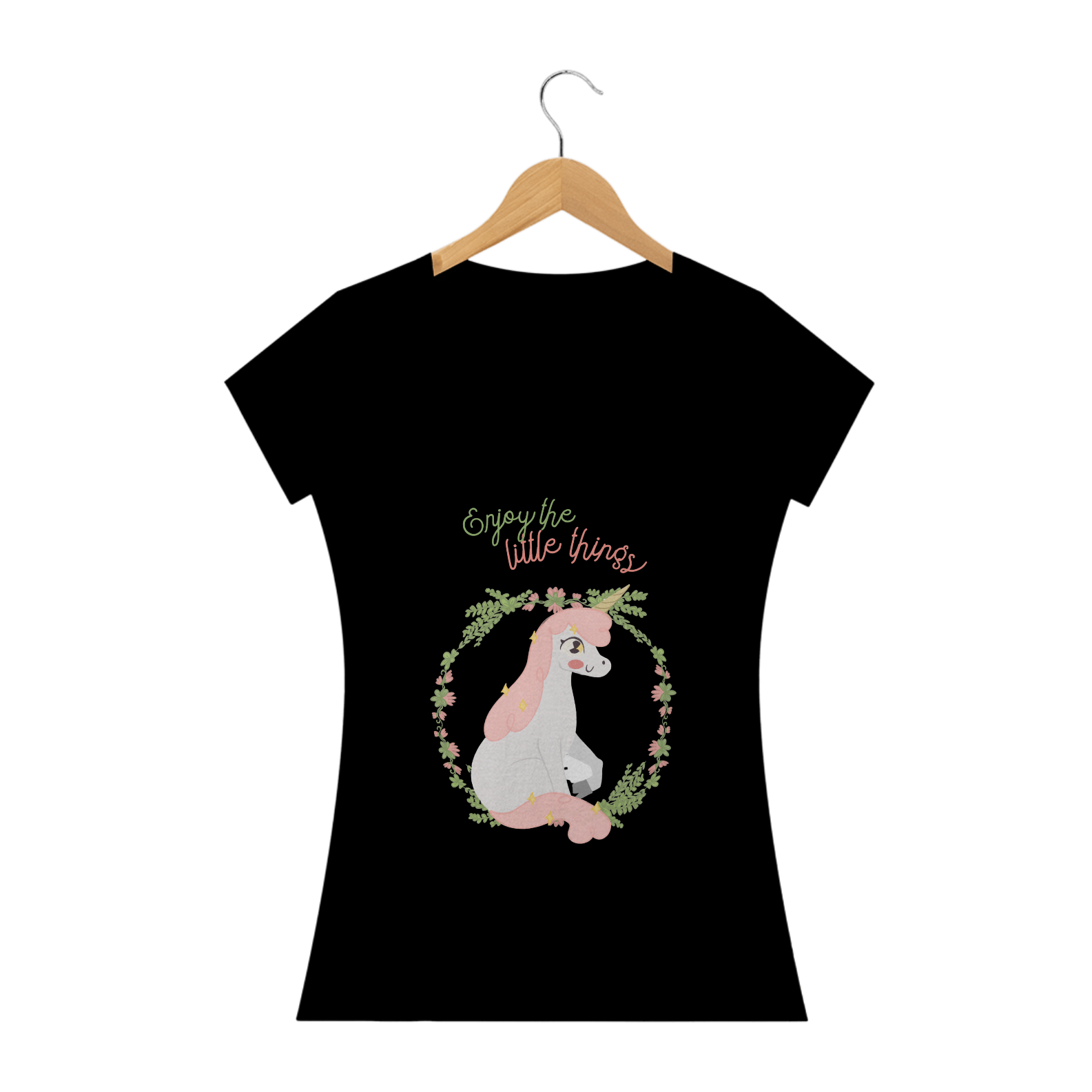 T-shirt baby long Enjoy 