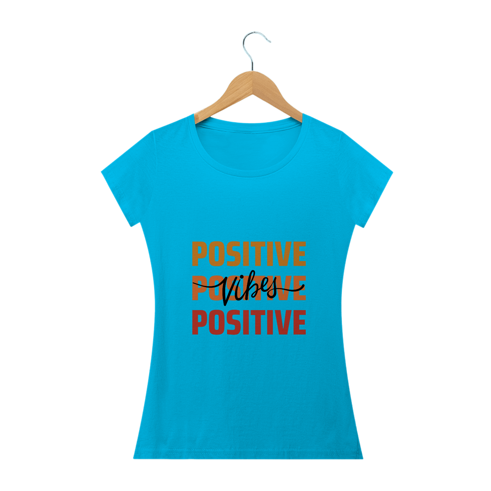T shirt baby long Positive vibes
