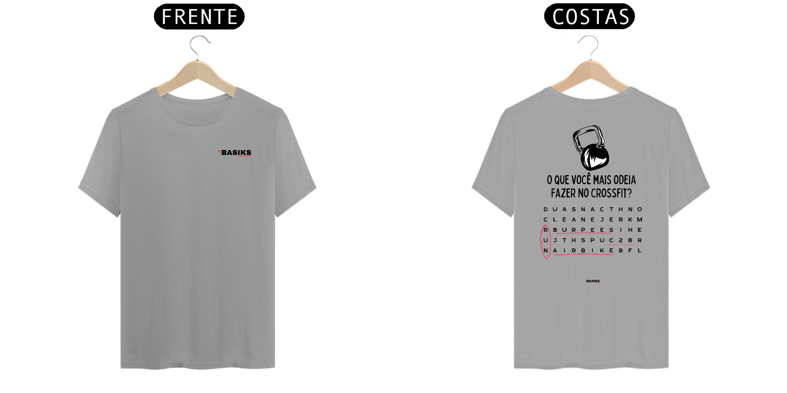 Camiseta - Palavra Cruzada 