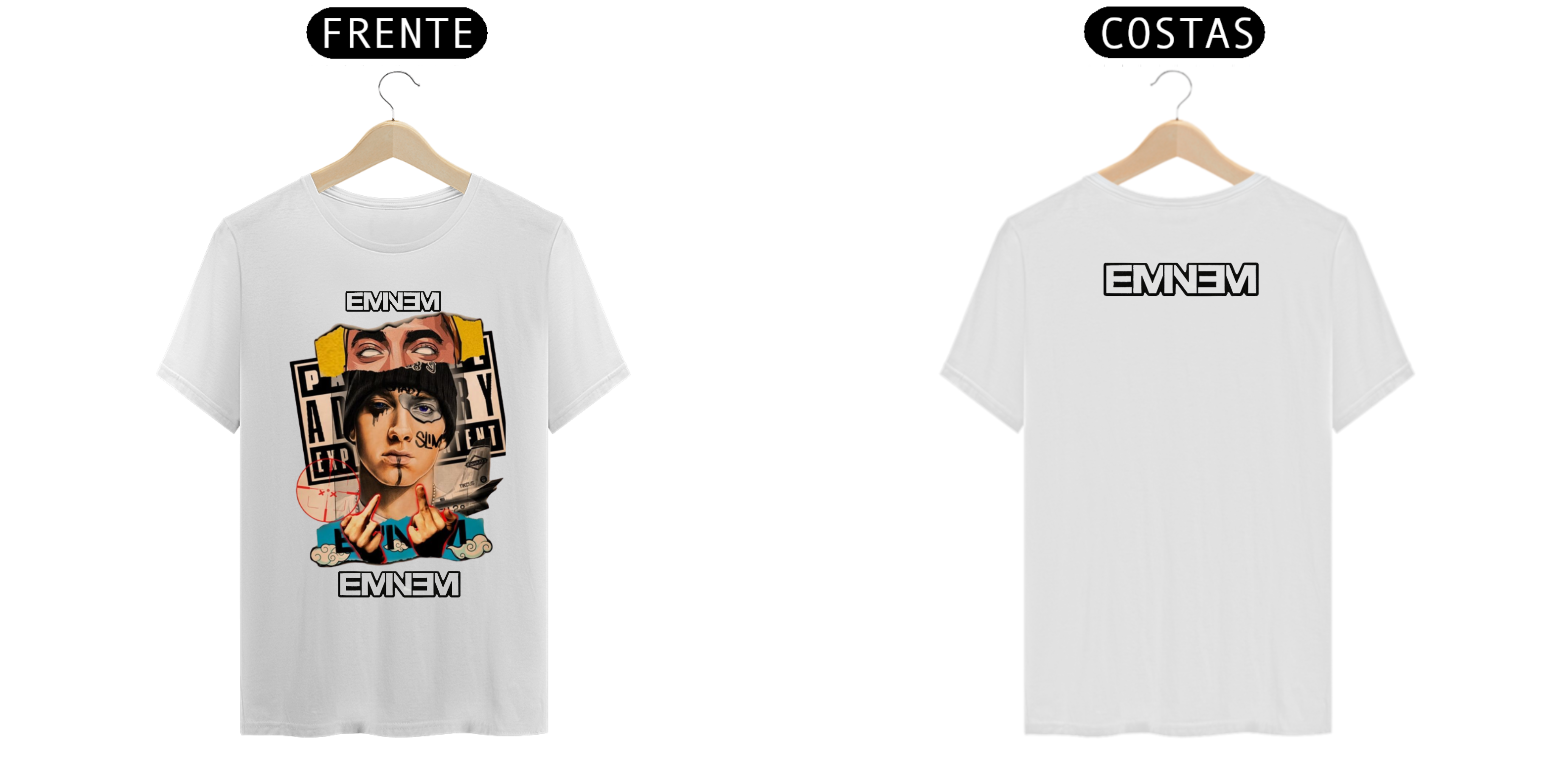 T-shirt Coleção Eminem PAX