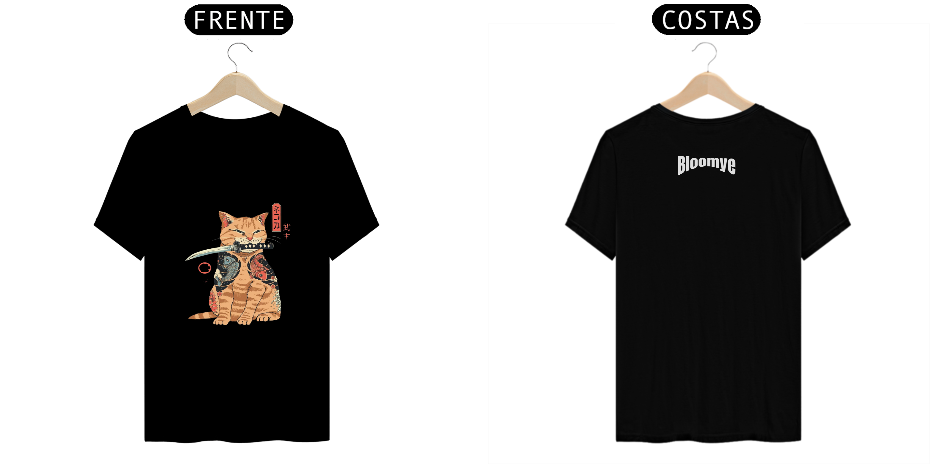 T-shirt Catana Cat