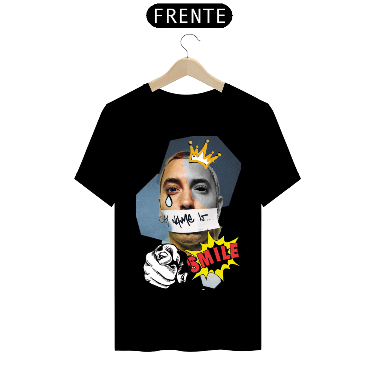 T-shirt coleção Eminem Smile