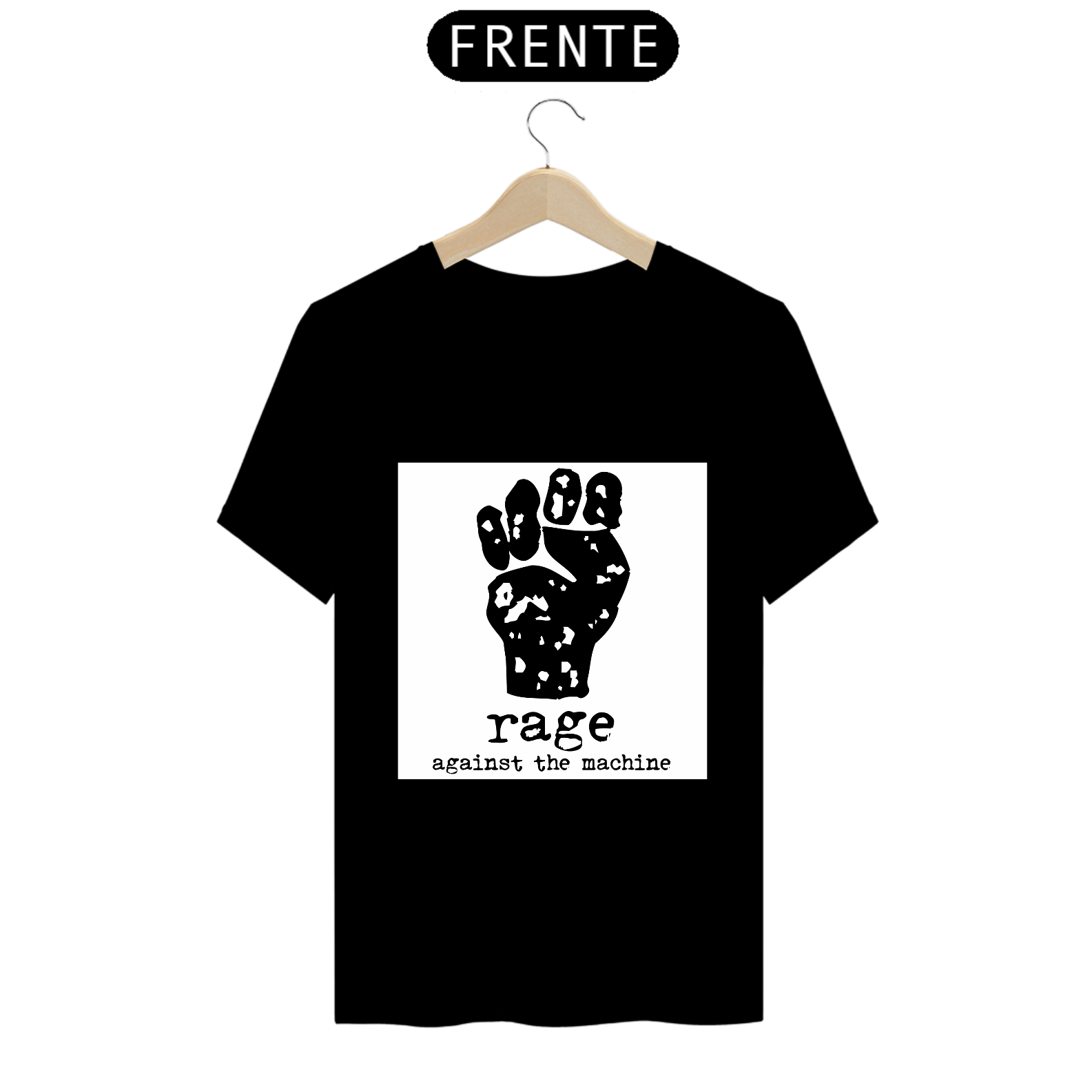 Camiseta - Rage against the machine LOGO