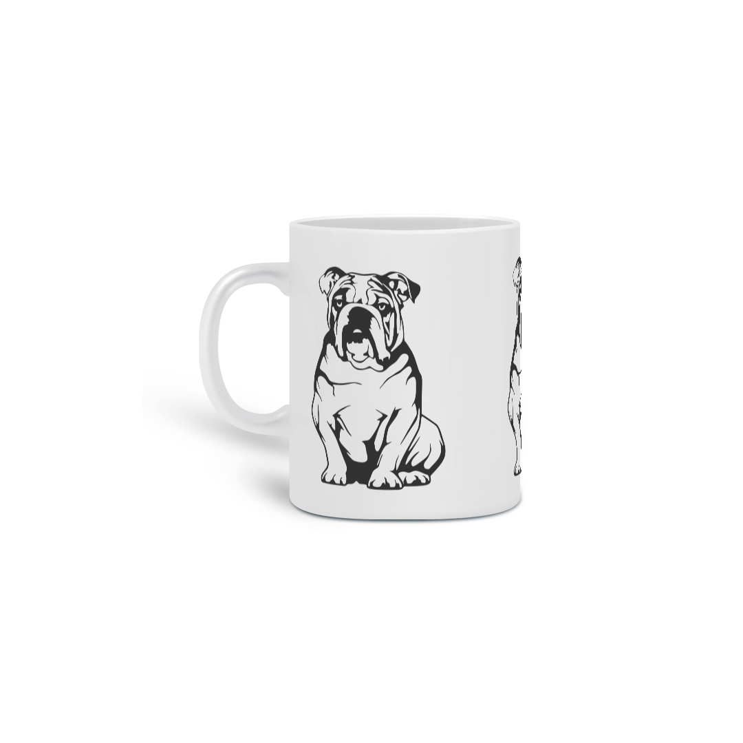 CANECA CACHORRO BULLDOG INGLÊS